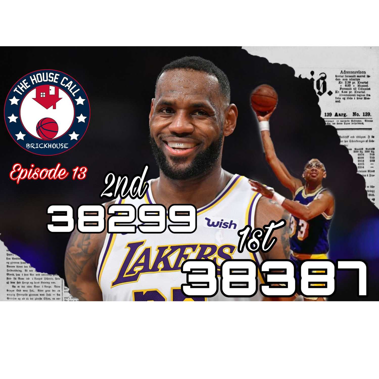 LeBron on the brink of immortality episode artwork