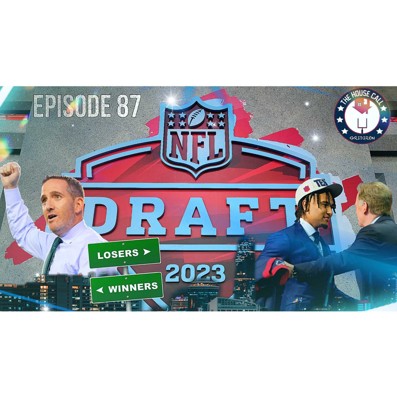 2023 NFL Draft Winners and losers episode artwork