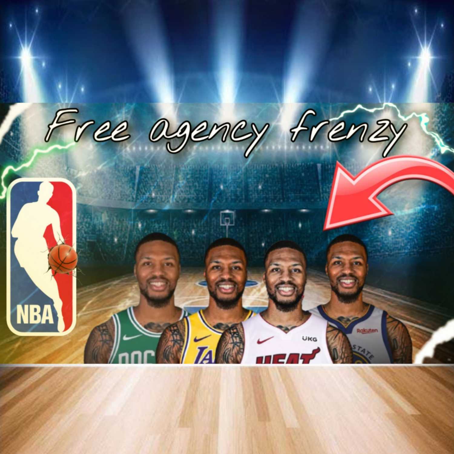 2023 NBA Free Agency Frenzy/ Dame wants out of Portland? episode artwork