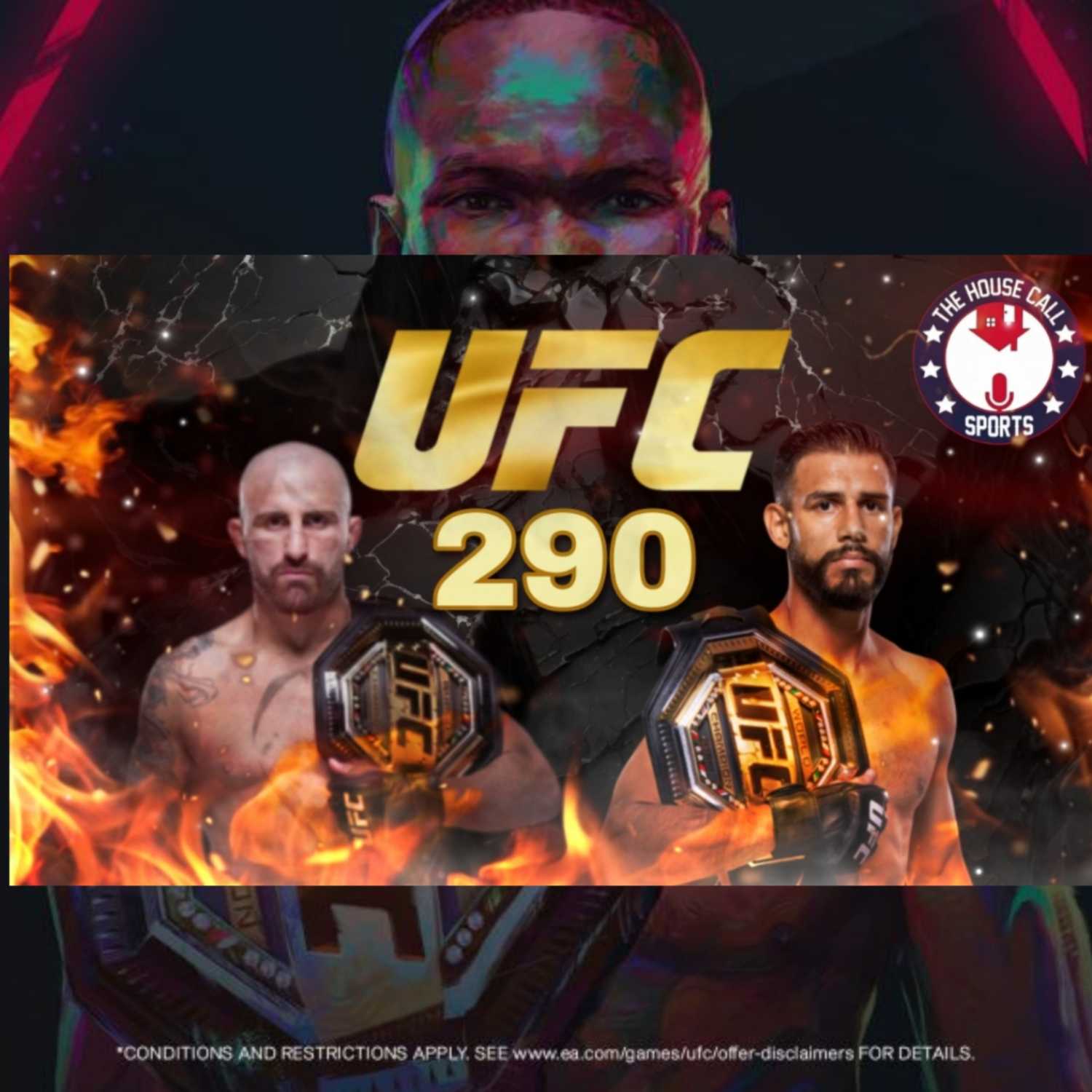 UFC 290 Preview and Predictions  episode artwork