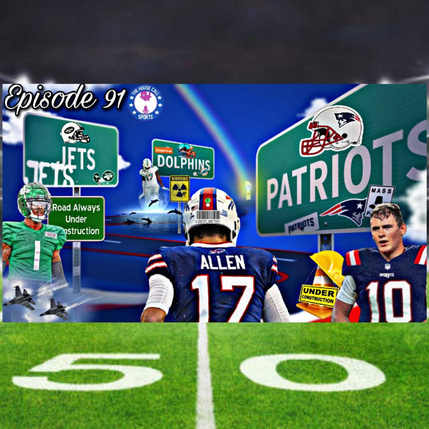 Will the Bills Reign On The AFC East Come To An End This Year? 2023 AFC East Preview and Predictions episode artwork