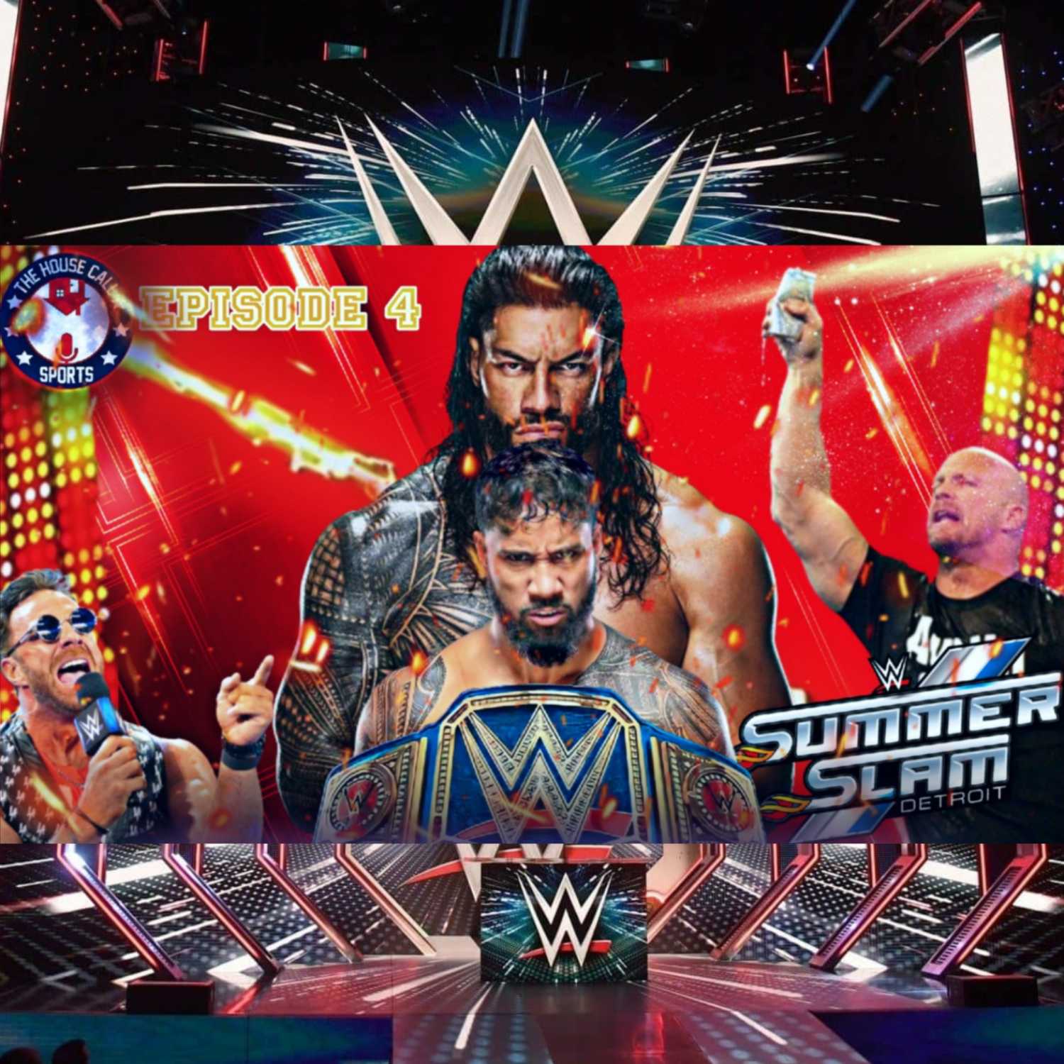WWE MATCH CARD FOR SUMMERSLAM SO FAR episode artwork
