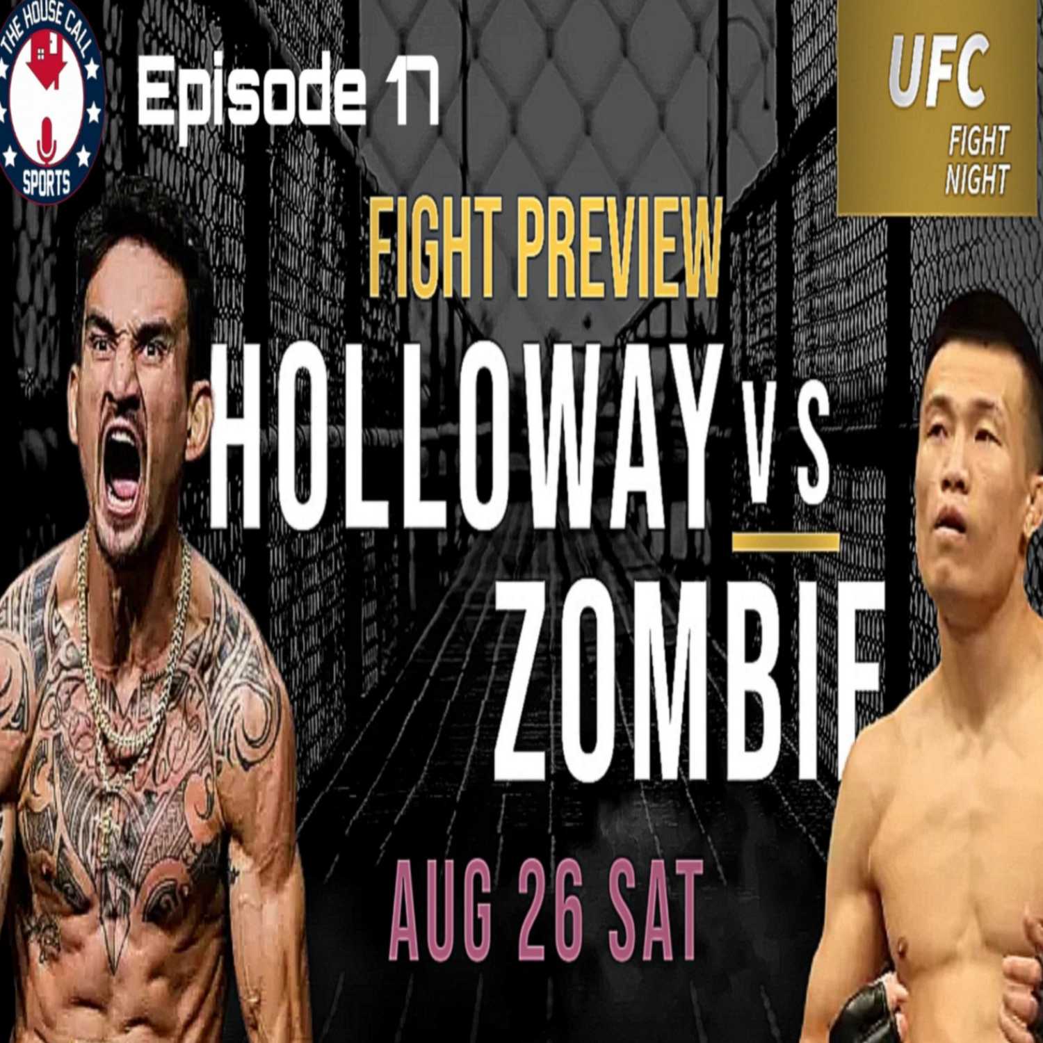 UFC FIGHT NIGHT: HOLLOWAY VS. THE KOREAN ZOMBIE  episode artwork