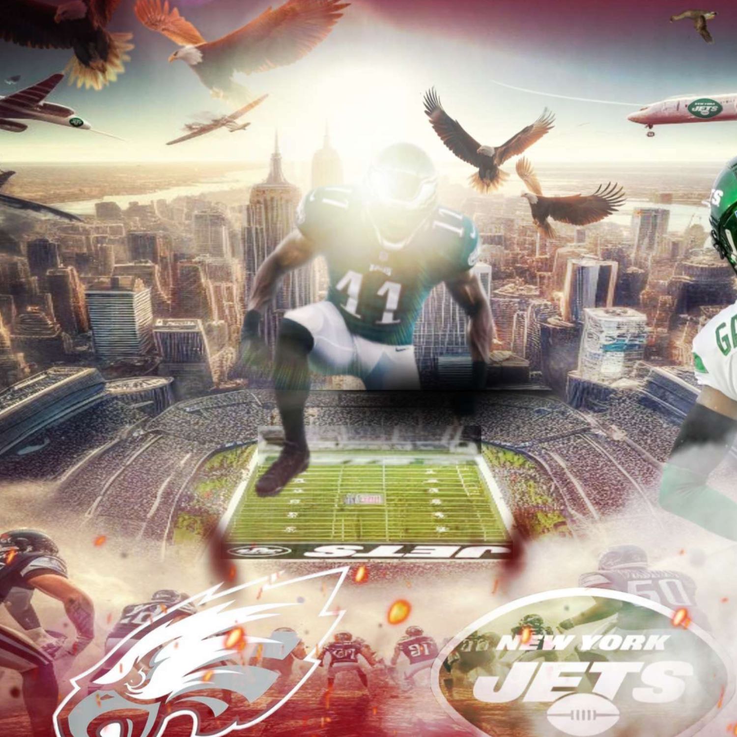 Every Single NFL Week 6 Game Preview and Prediction. Jets Hand Eagles First Loss of Season? episode artwork