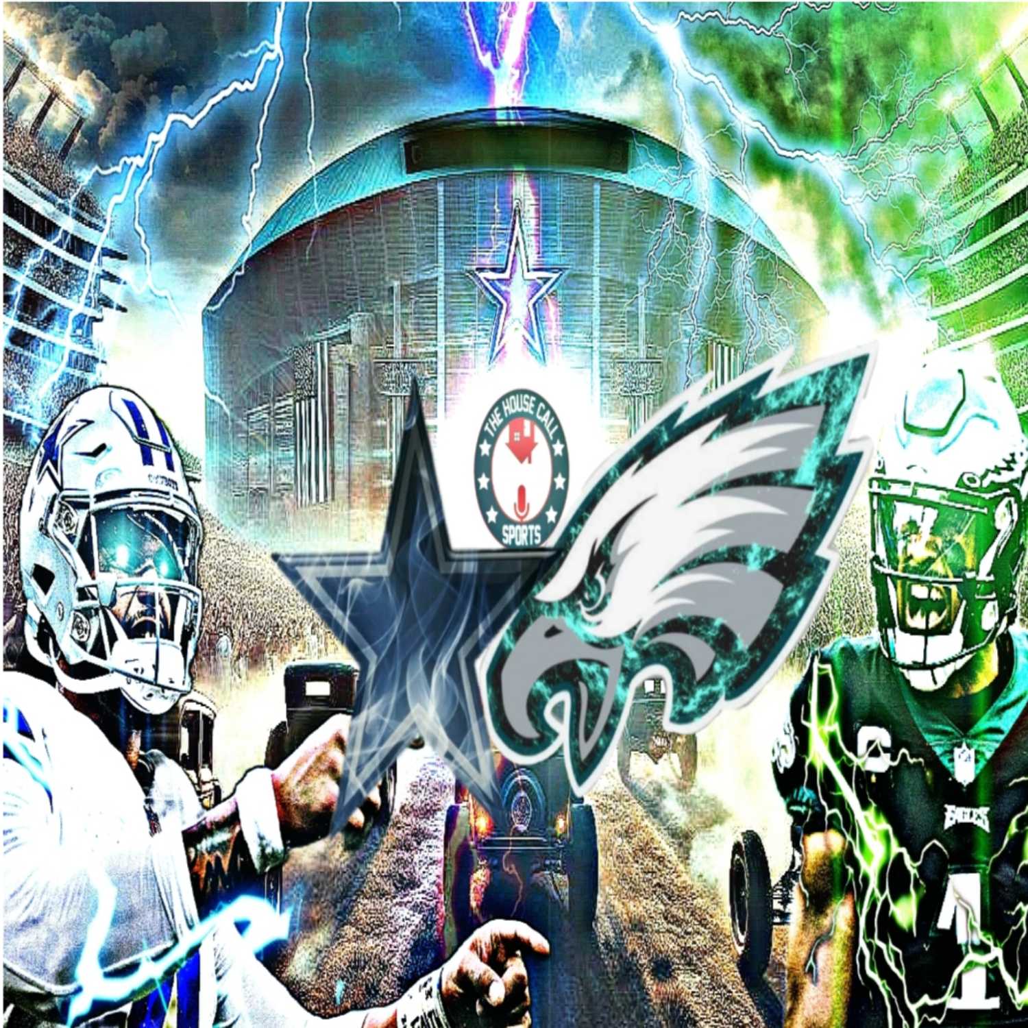Eagles Cowboys Round 2 Whos Taking Control of the NFC East episode artwork