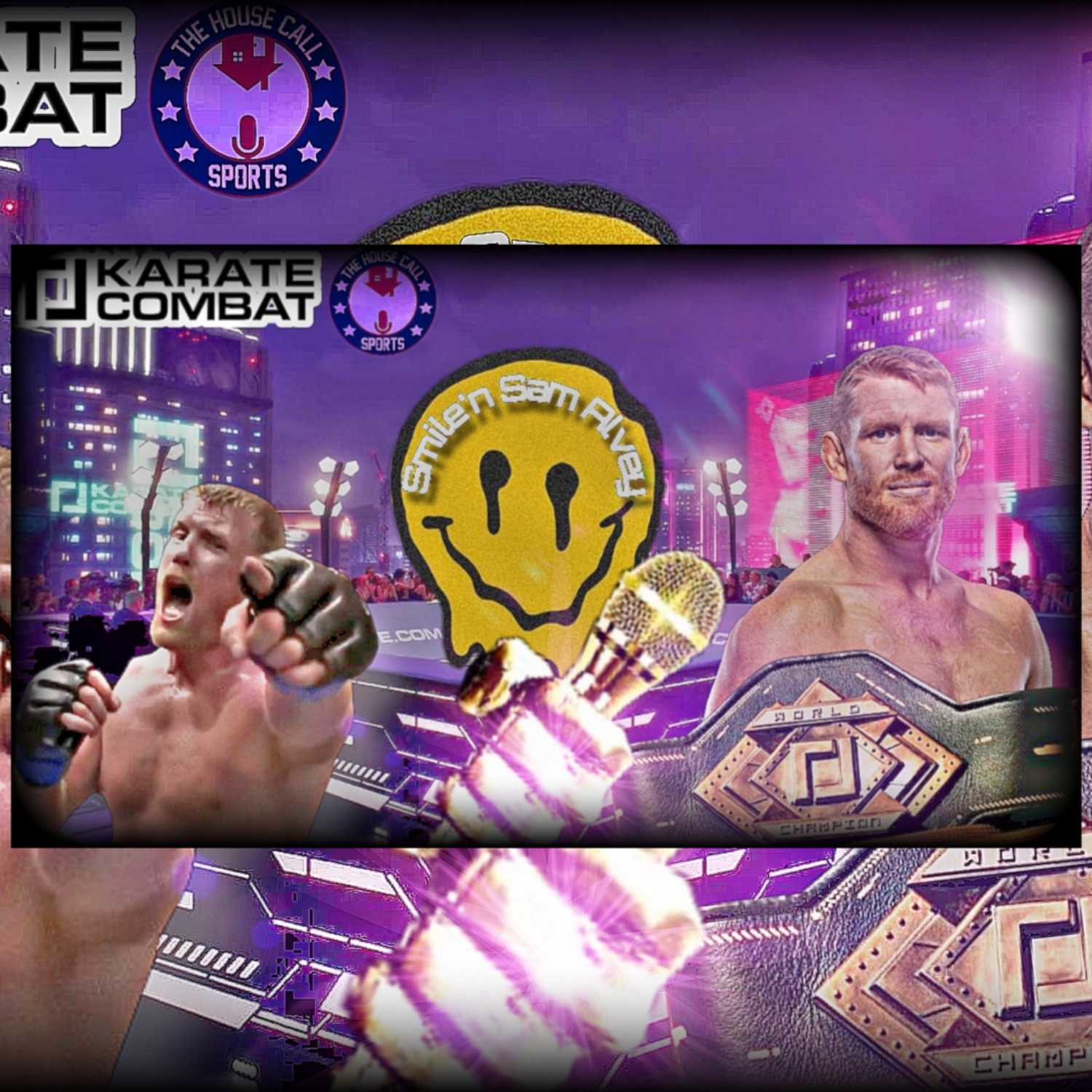 Interview with Karate Combat Heavyweight Champion "Smile'n" Sam Alvey episode artwork