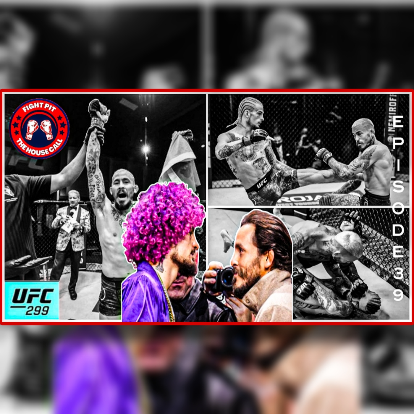 UFC 299 Fight Pit Picks and Analysis episode artwork