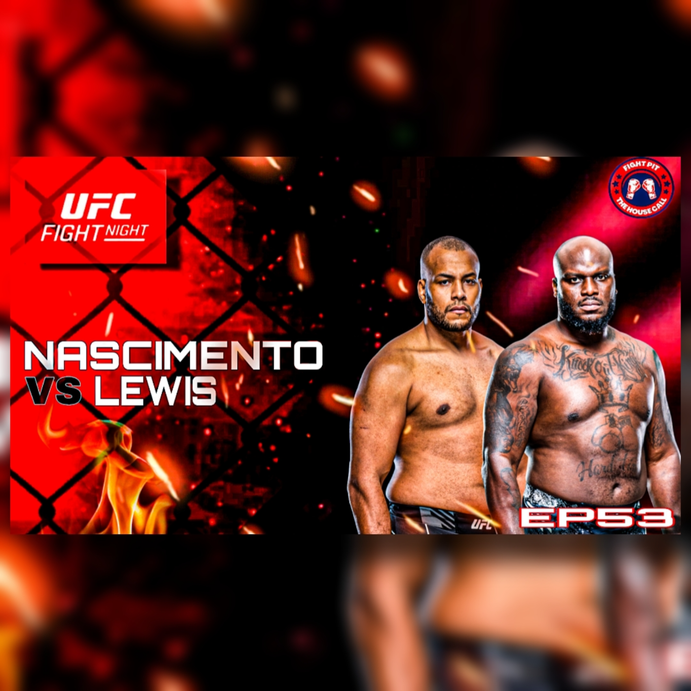 UFC Fight Night Derrick Lewis vs. Rodrigo Nascimento episode artwork