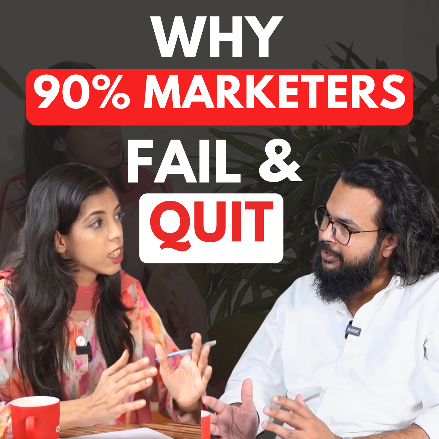 Why 90% Marketers fail and Quit Ft. CMO, Daraz, Ammar Hassan