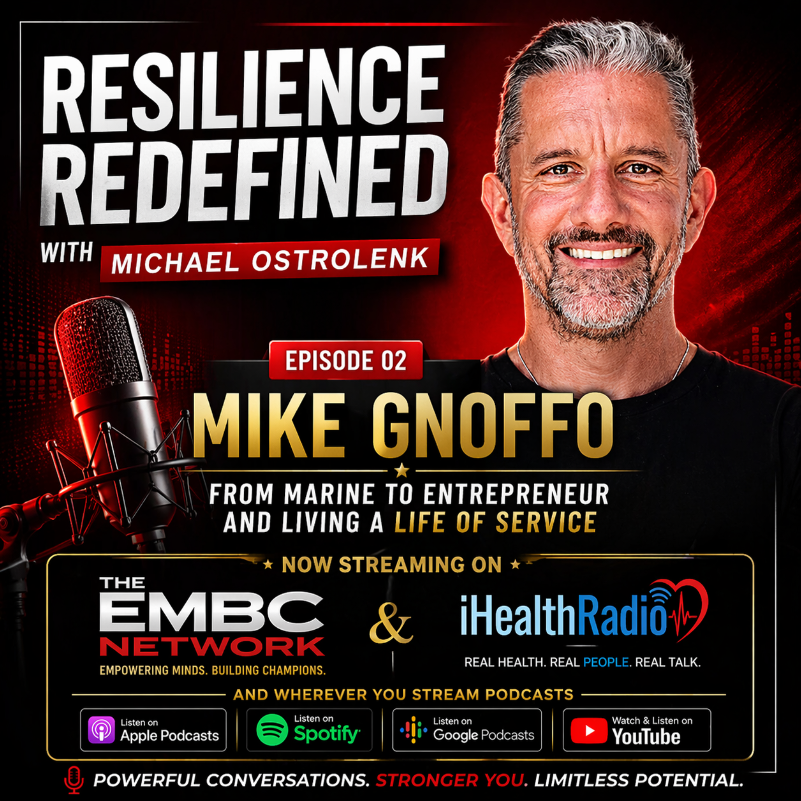 Mike Gnoffo | From Marine to Entrepreneur and Living A Life of Service | 02  episode artwork