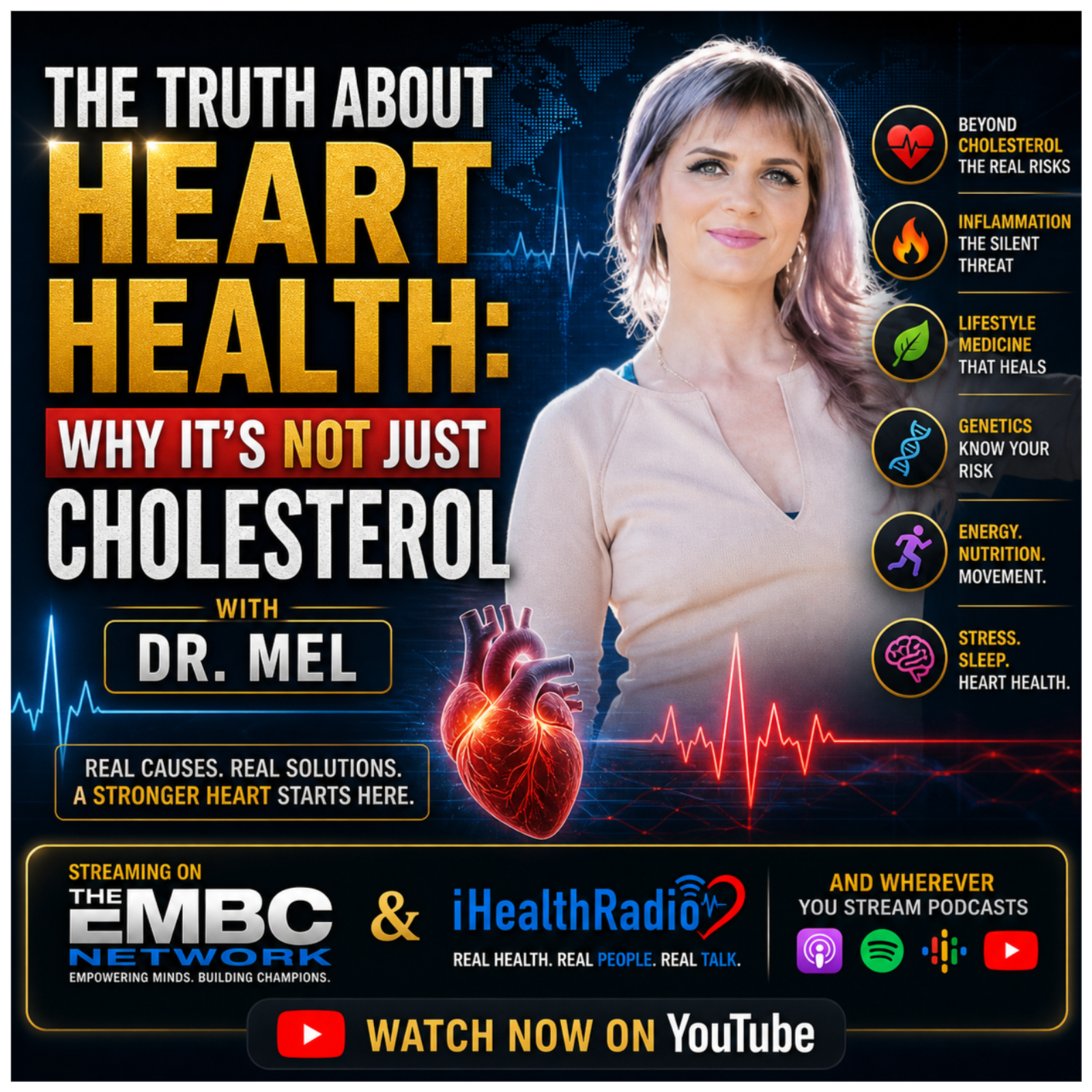 The Truth About Heart Health Why It’s Not Just Cholesterol with Dr. Mel