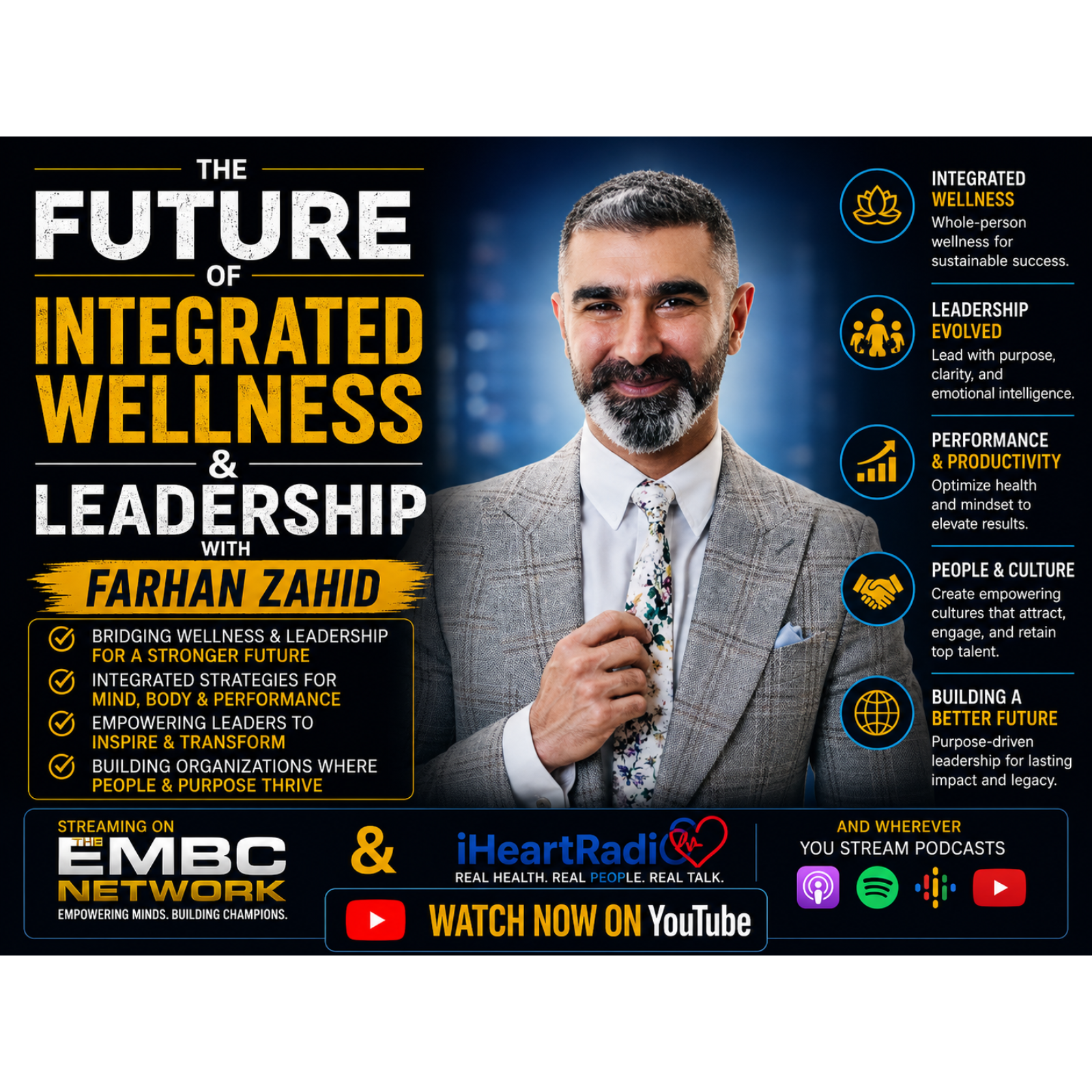 The Future of Integrated Wellness & Leadership with Farhan Zahid 