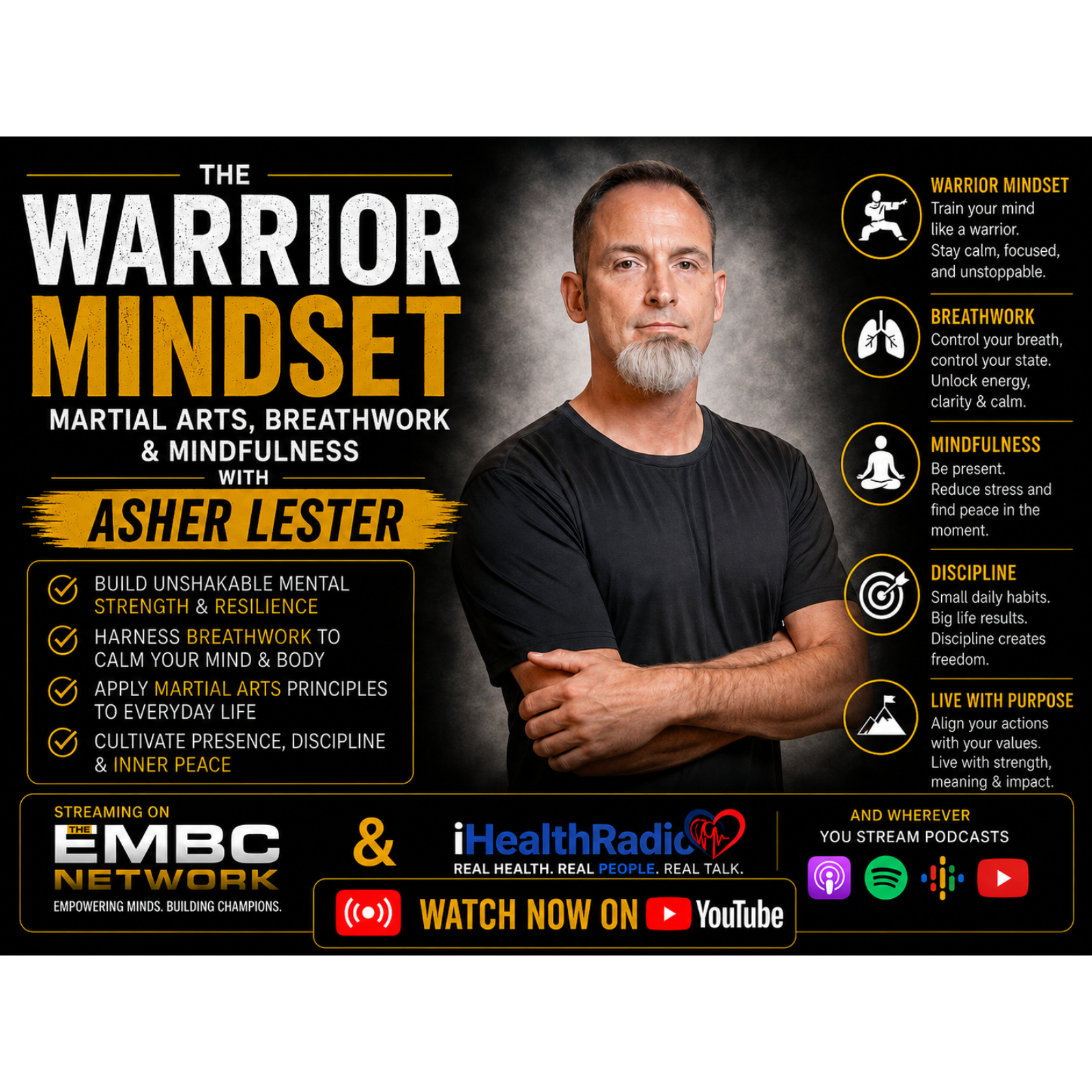 The Warrior Mindset: Martial Arts, Breathwork & Mindfulness with Asher Lester  
