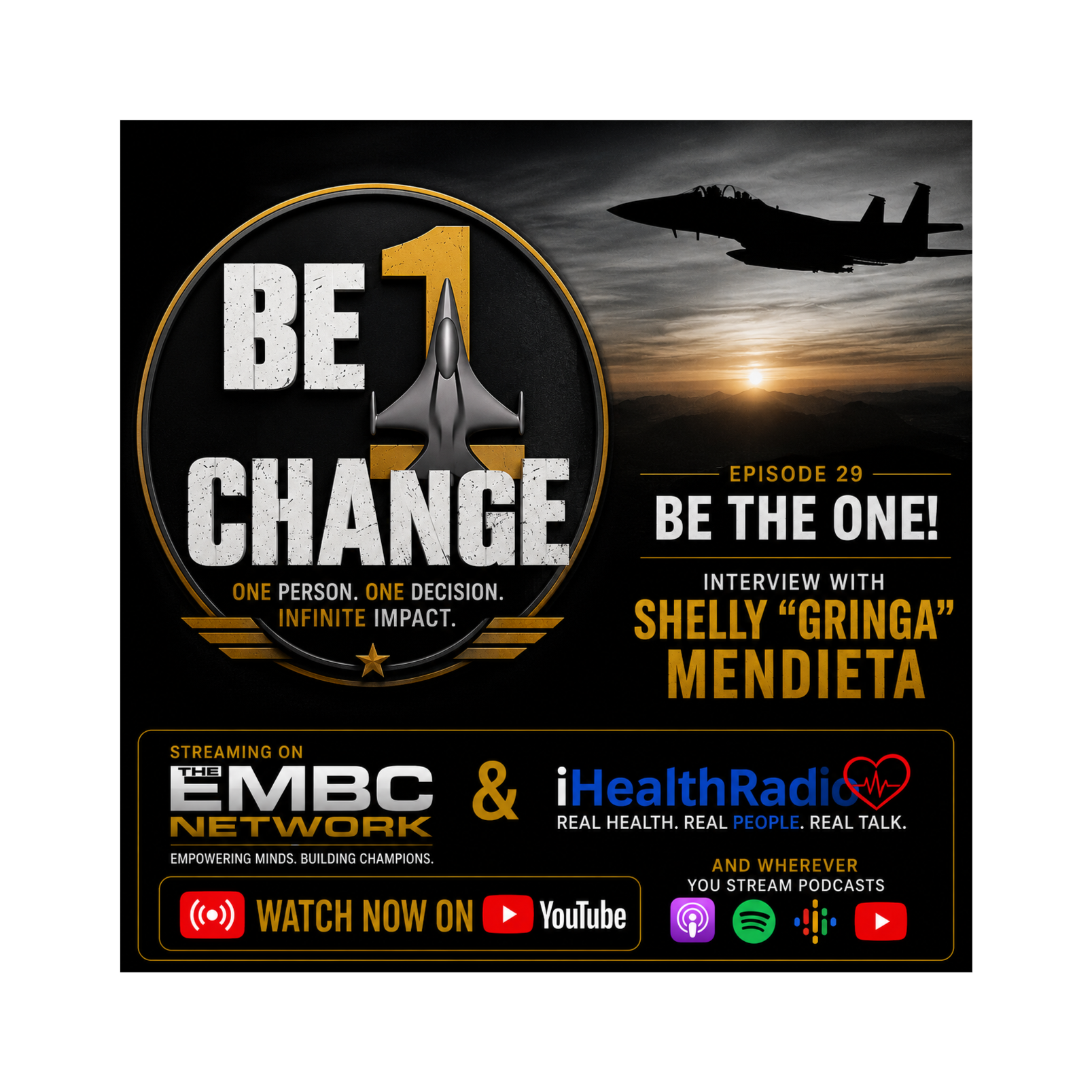 29. Be the One! - Interview with Shelly “Gringa” Mendieta