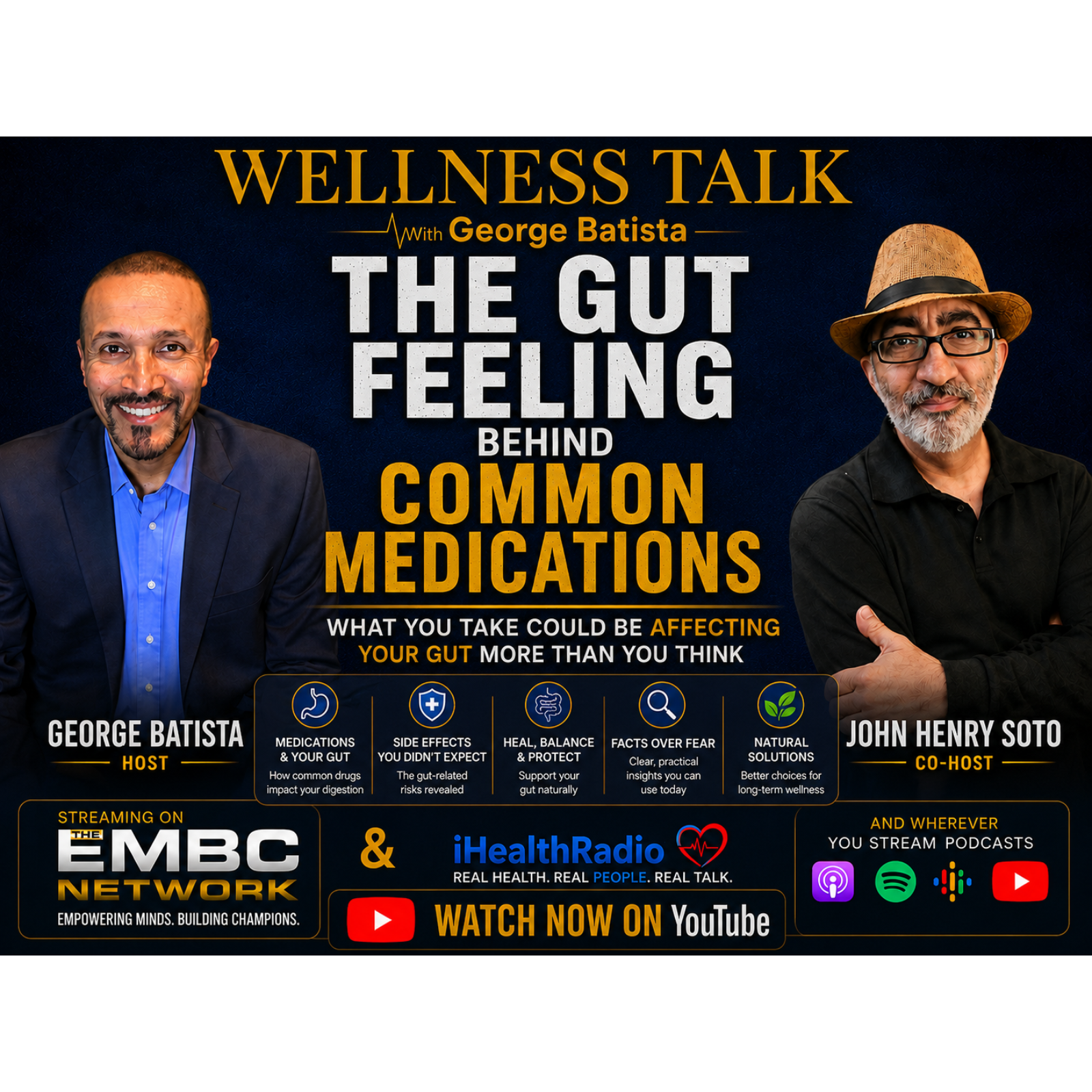The Gut Feeling Behind Common Medications  episode artwork