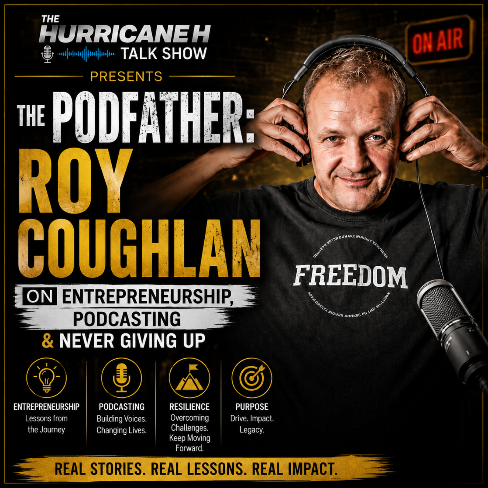 The PodFather Roy Coughlan on Entrepreneurship, Podcasting & Never Giving Up