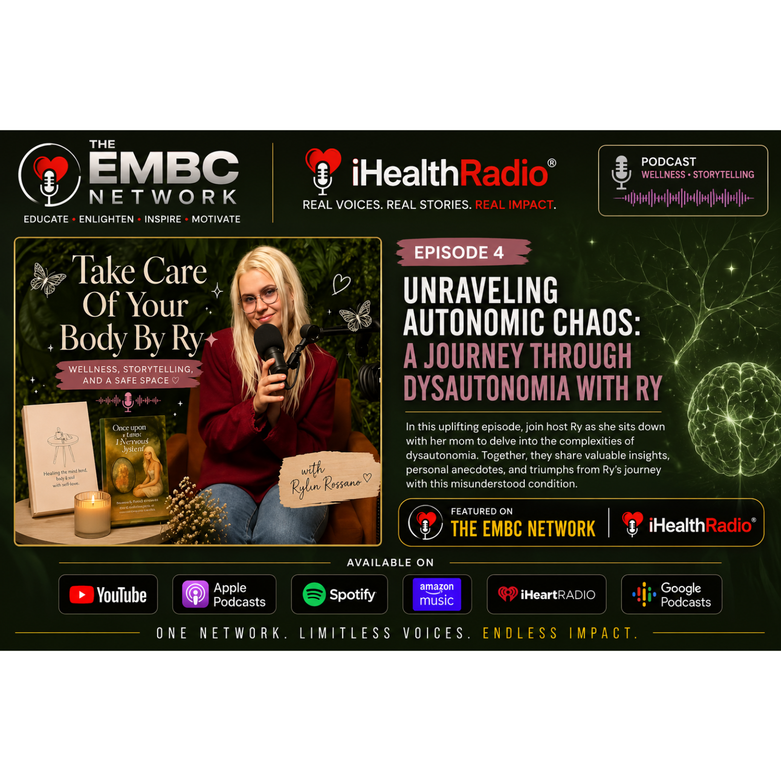 Unraveling Autonomic Chaos: A Journey Through Dysautonomia with Ry episode artwork