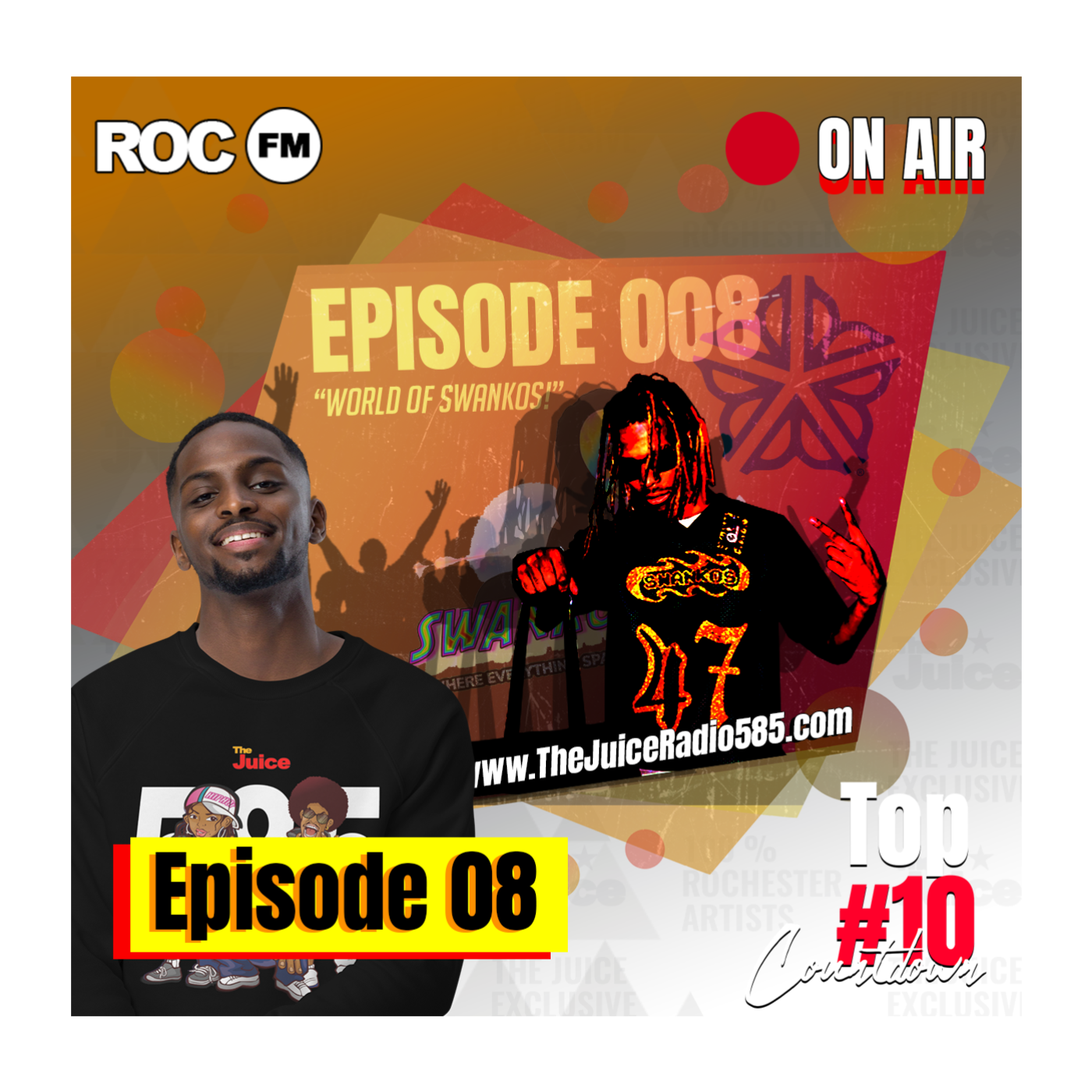 The Juice ON AIR | Episode 8 "World Of Swankos!" (03/22/24) episode artwork