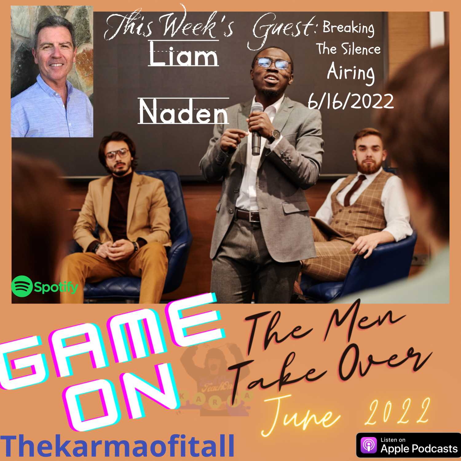 Special Men's Takeover Series with Guest Liam Niden Airing 6/16/22 episode artwork