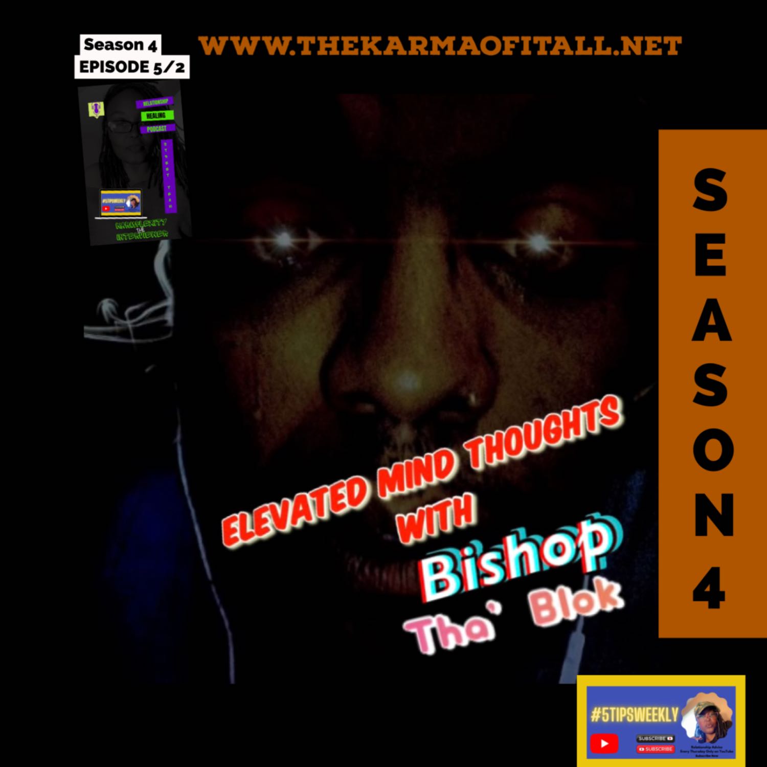 New Series #Elevatedmindthoughts w Bishop Tha’Blok Inspiration n Motivation ep. 2 episode artwork