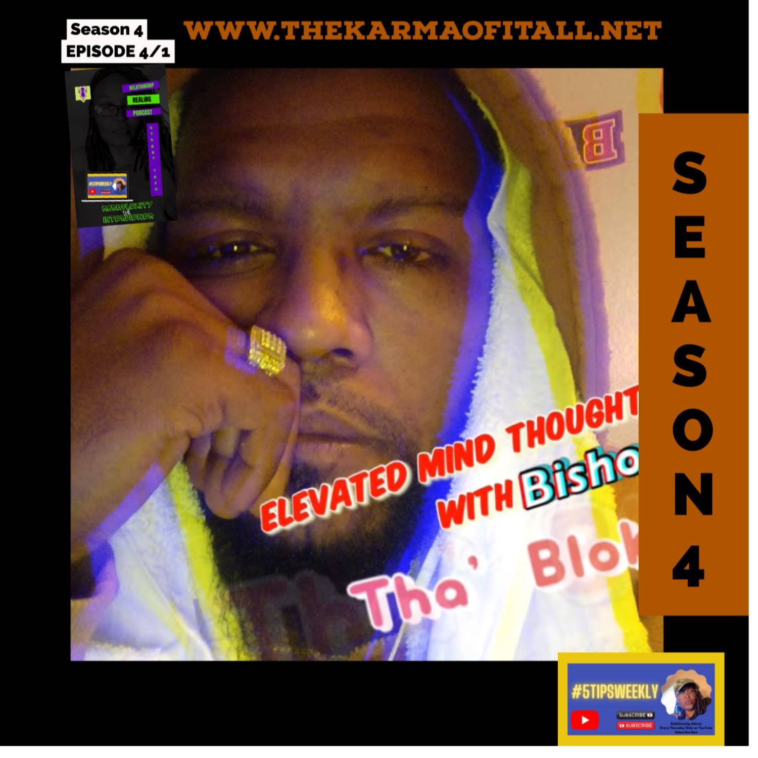 New Series #Elevatedmindthoughts w Bishop Tha’Blok Inspiration n Motivation ep. 1