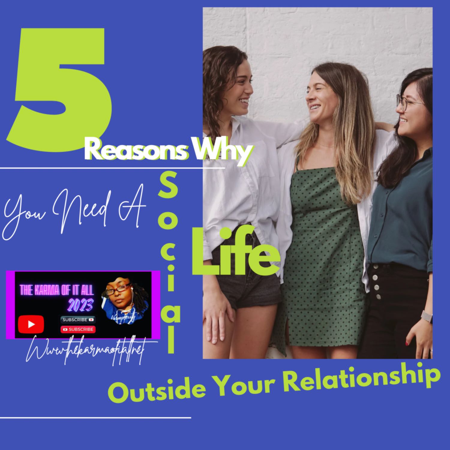 #5tipsweekly 5 Reasons Why You Need A Social Life Outside Your Relationship  episode artwork
