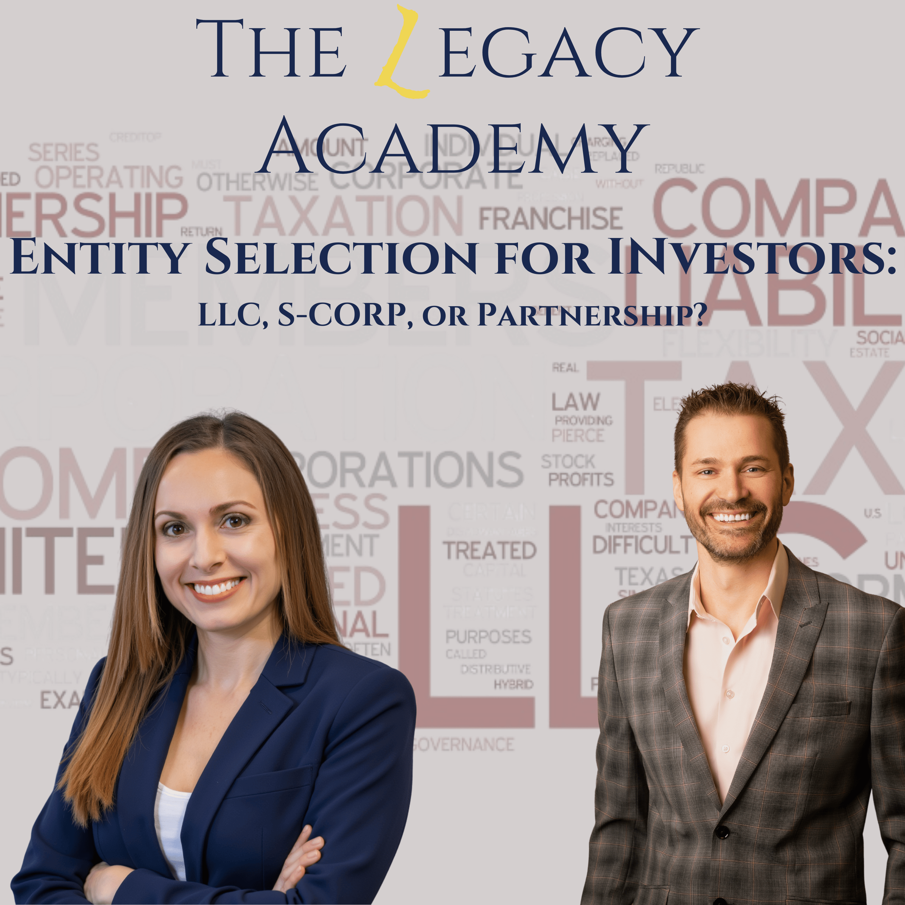 Entity Selection for Investors: LLC, S-Corp, or Partnership? episode artwork