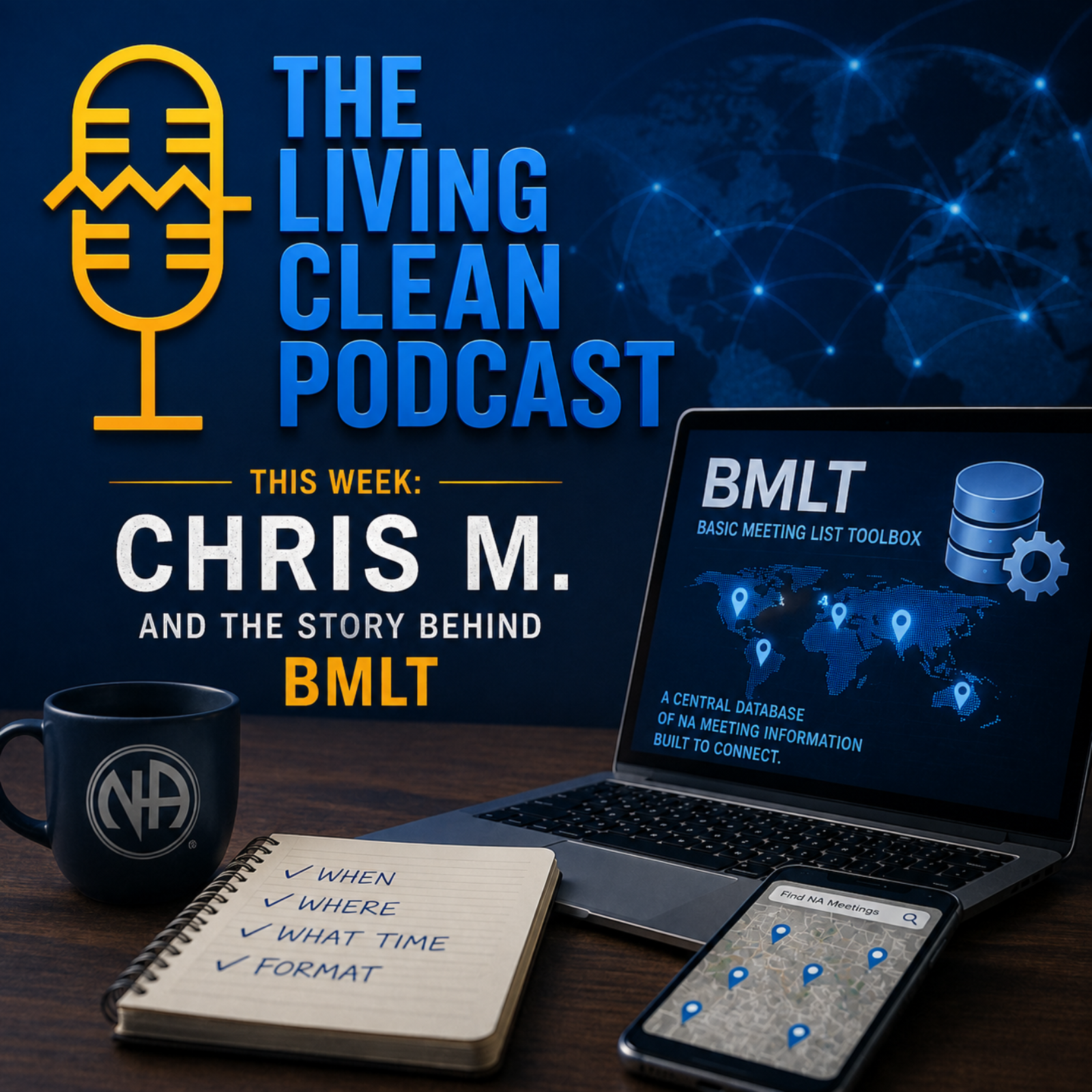  The Story Behind BMLT (Basic Meeting List Toolbox) with Chris M. episode artwork