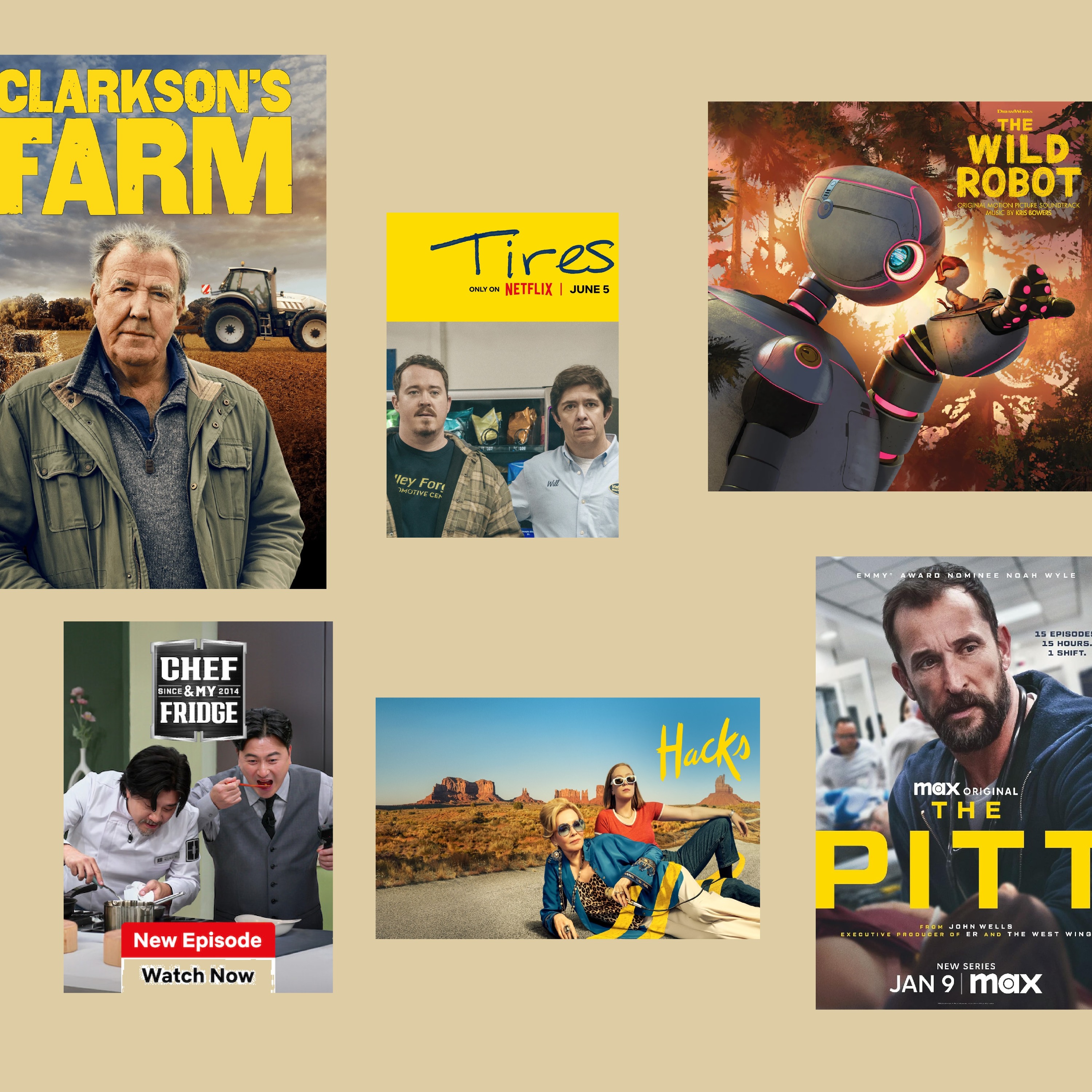 Ep. 097 Clarkson's Farm, 美食疗愈, PITT, 以及一个野机器人