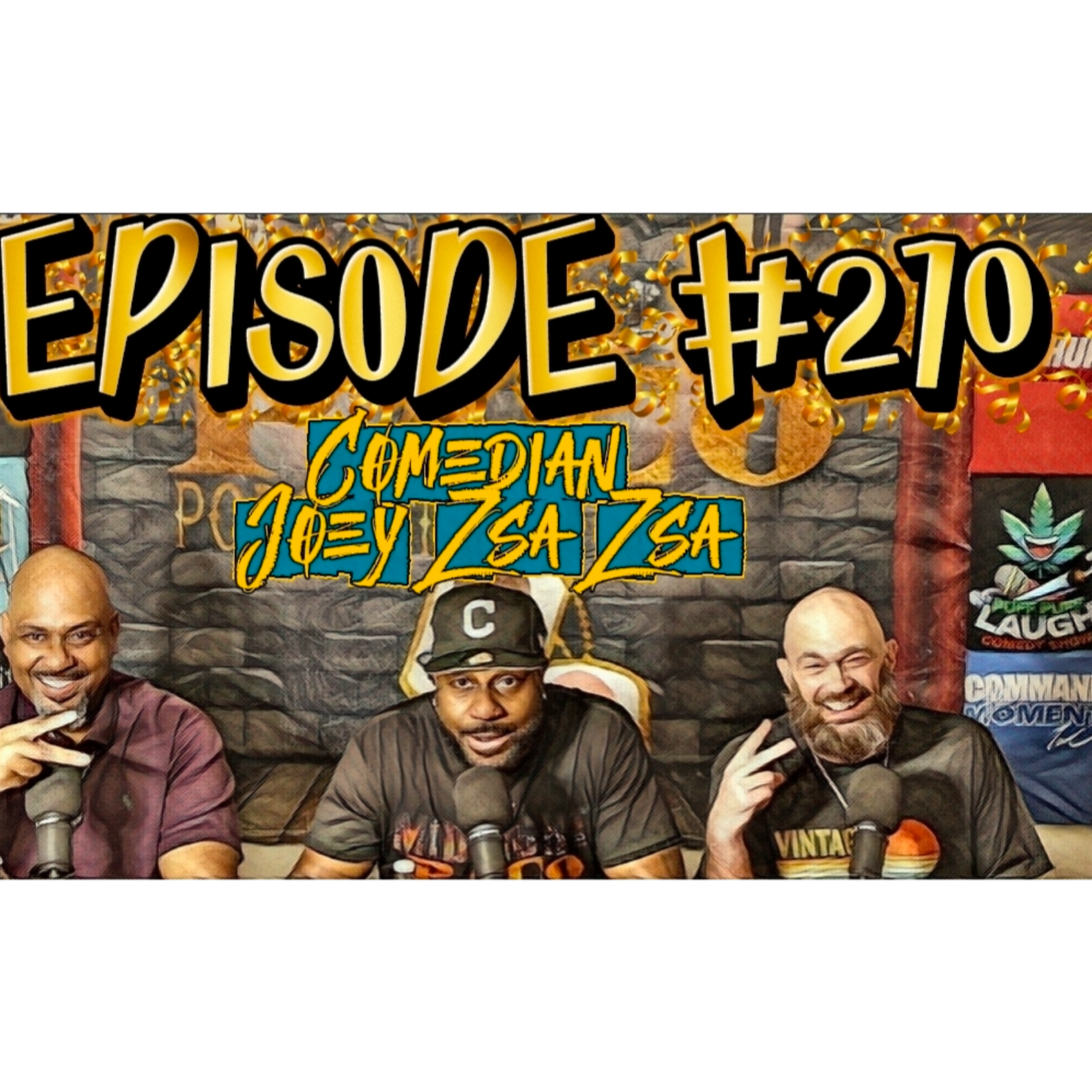 Comedian Joey Zsa Zsa on The Midnight Paco Podcast episode artwork
