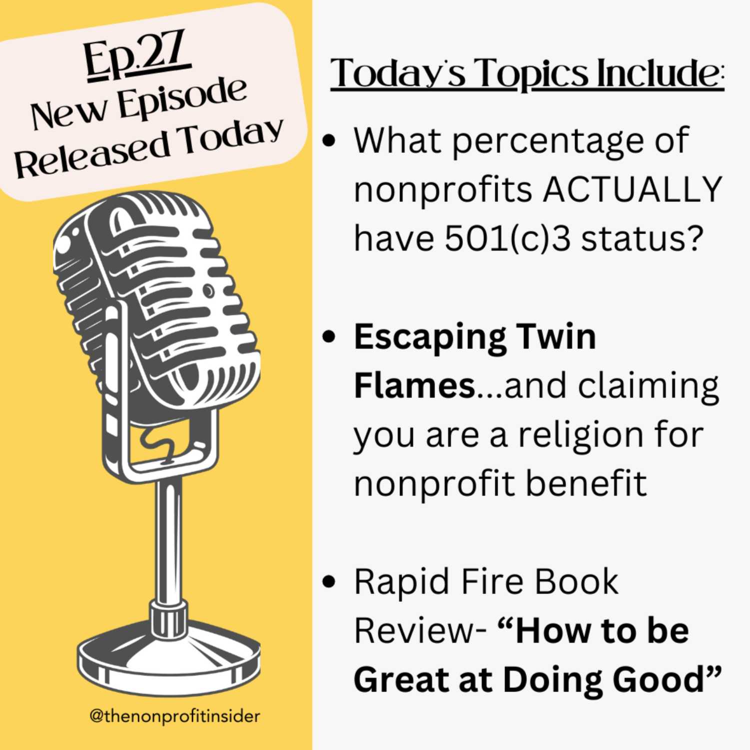 The Nonprofit Insider Podcast