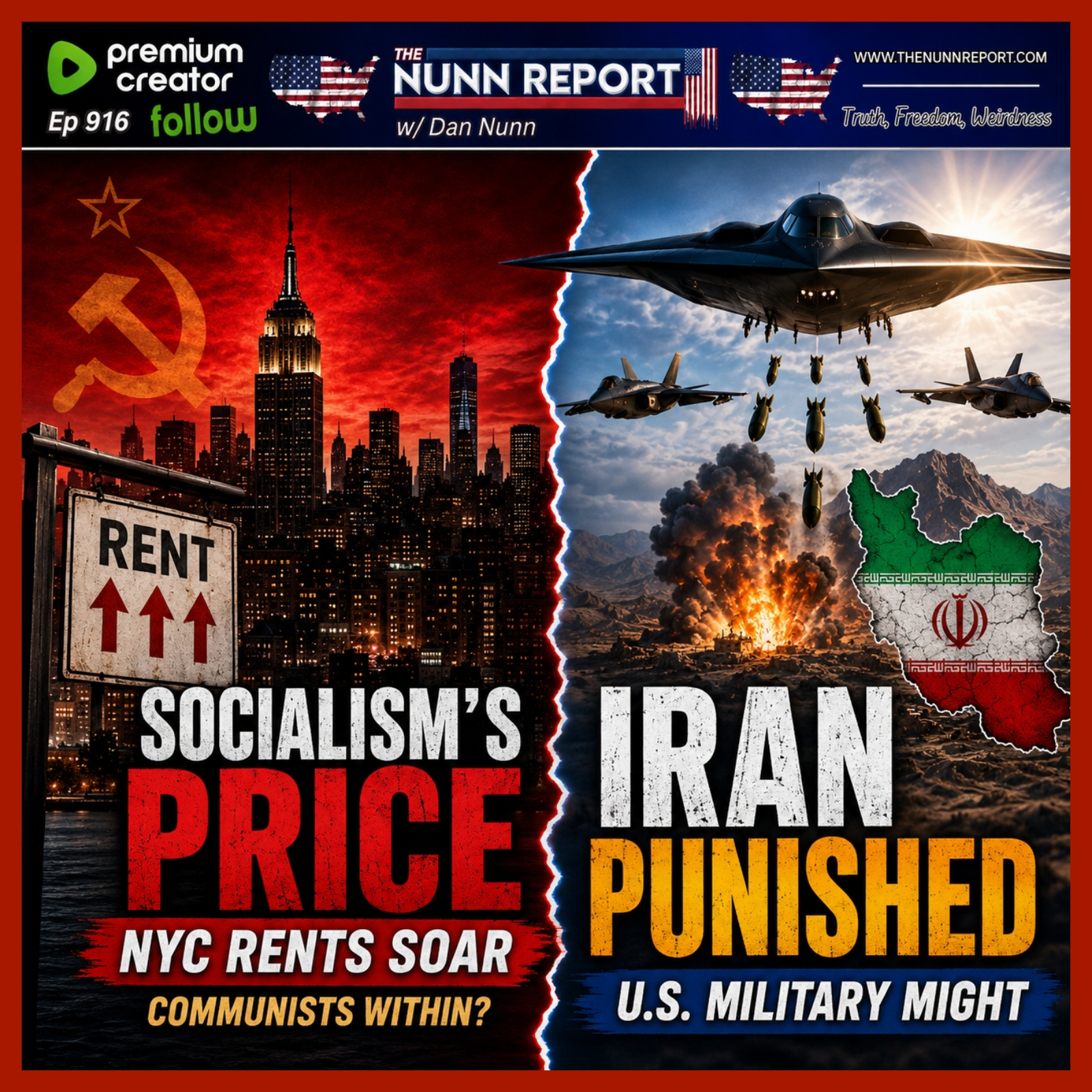 Socialism – The Road to Murder | Trump Has Had it with Iran – BOOM! episode artwork
