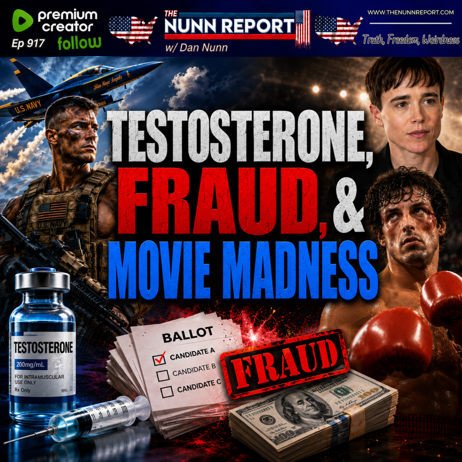 Testosterone | Illegals Gone Wild | Fraud | Movie Madness episode artwork