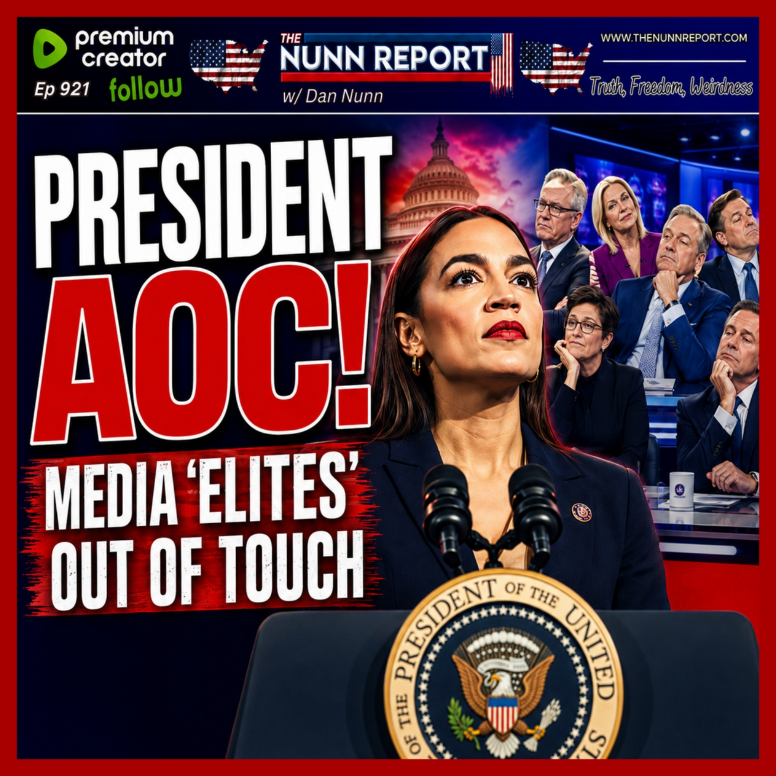 President AOC???!!! | “Journalists” Owned | Dem States Refuse to Provide Voter Rolls episode artwork