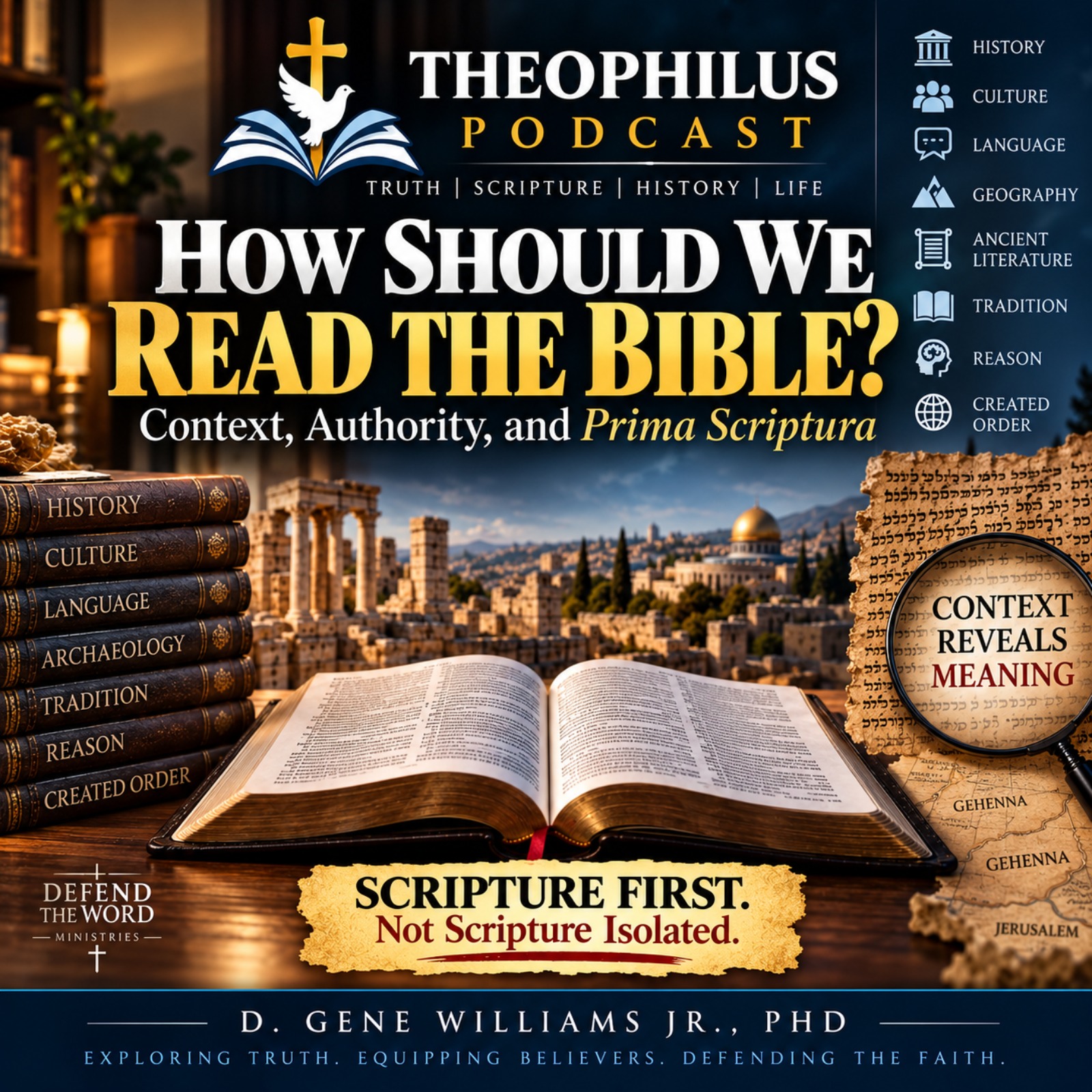 Understanding the Bible, Episode 1: How to Read the Bible: Context, Authority, and Prima Scriptura episode artwork