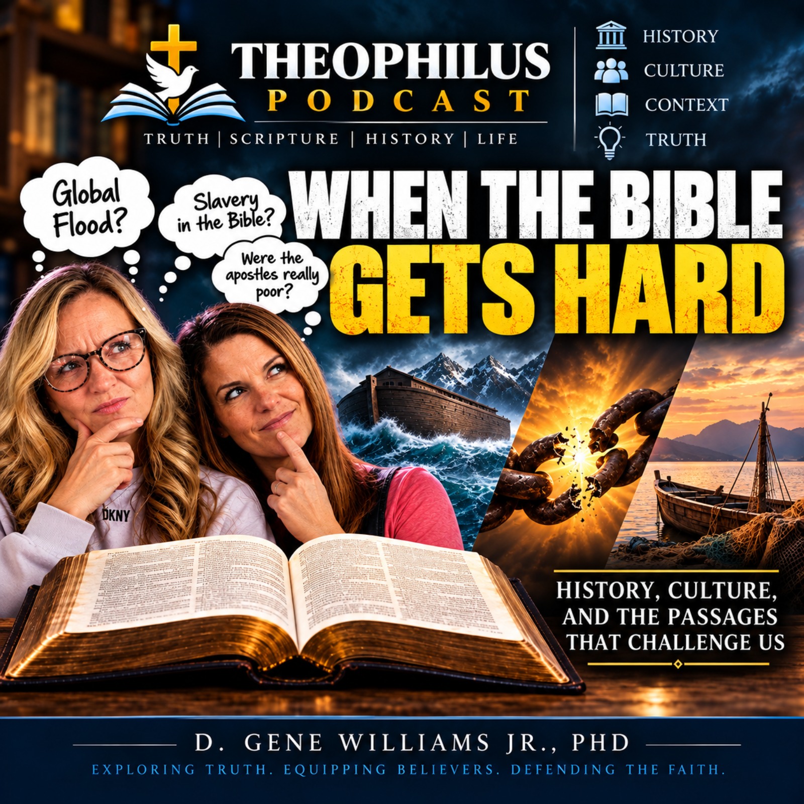 Understanding the Bible, Episode 4: How did we get the Bible, and who decided which books belonged in it? episode artwork