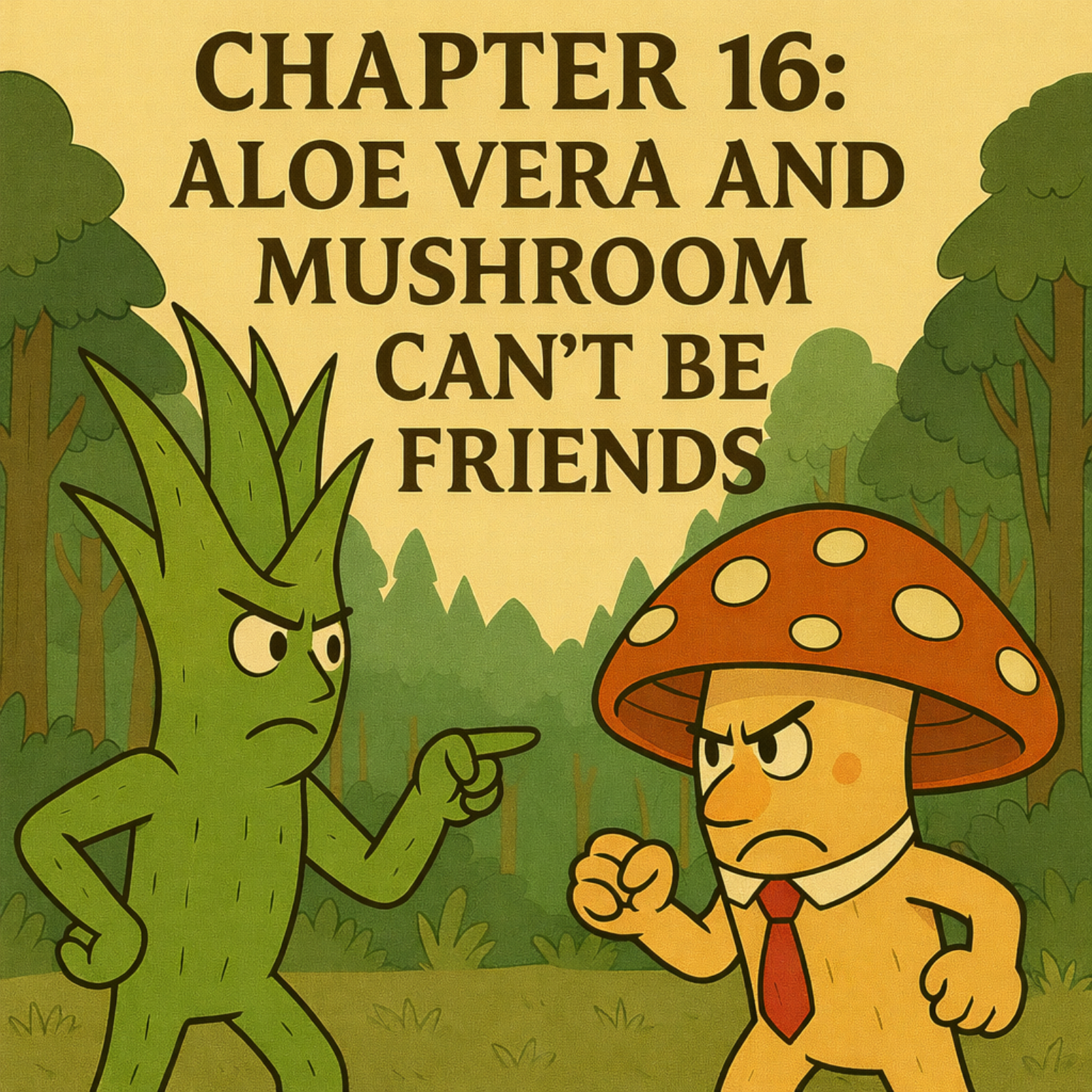 Chapter 16:  Aloe Vera and Mushroom Can't Be Friends