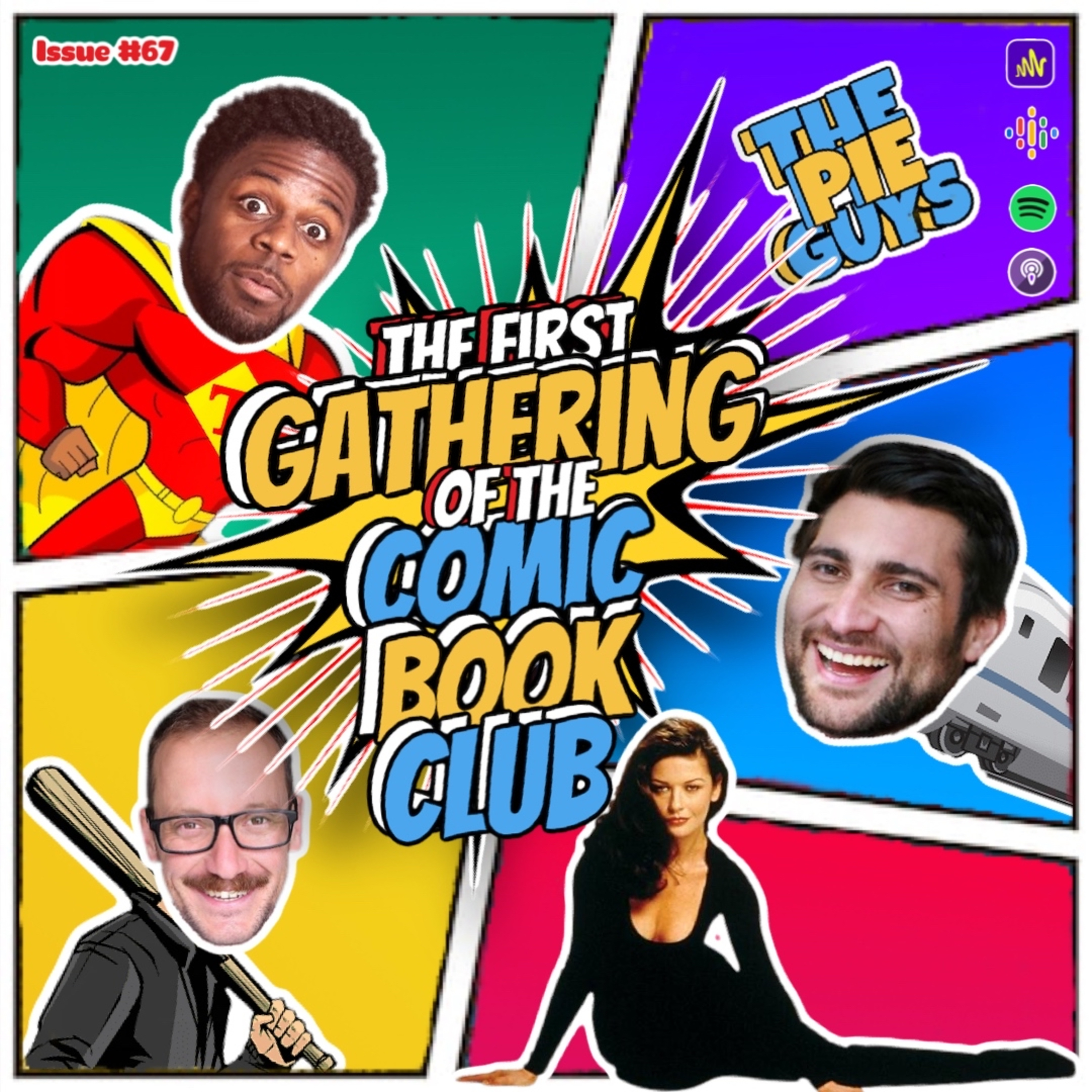 The Pie Guys & The First Gathering Of The Comic-Book-Club