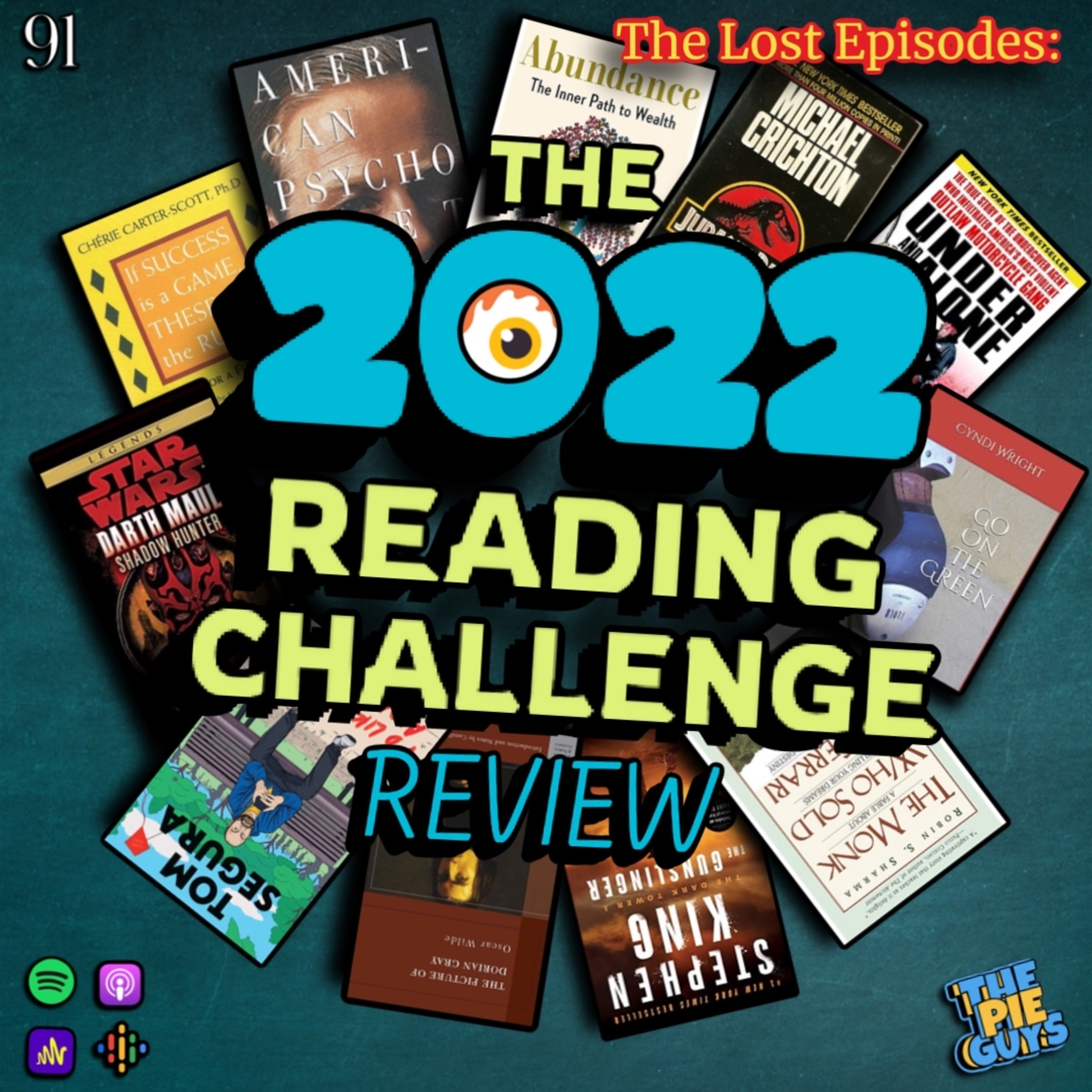 The Pie Guys & The Lost Episodes: The 2022 Reading Challenge Review