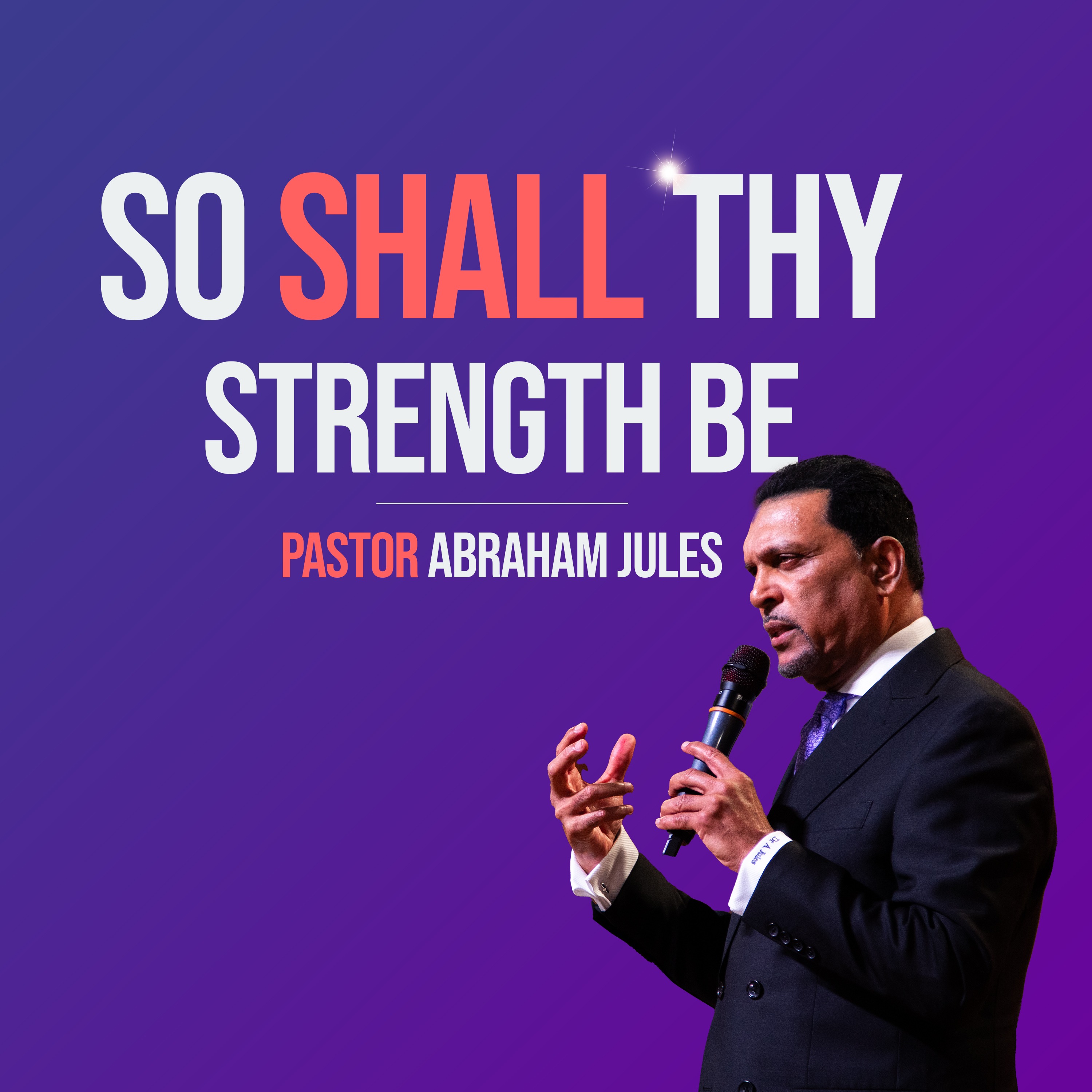 So Shall It Be | Dr. Abraham J. Jules