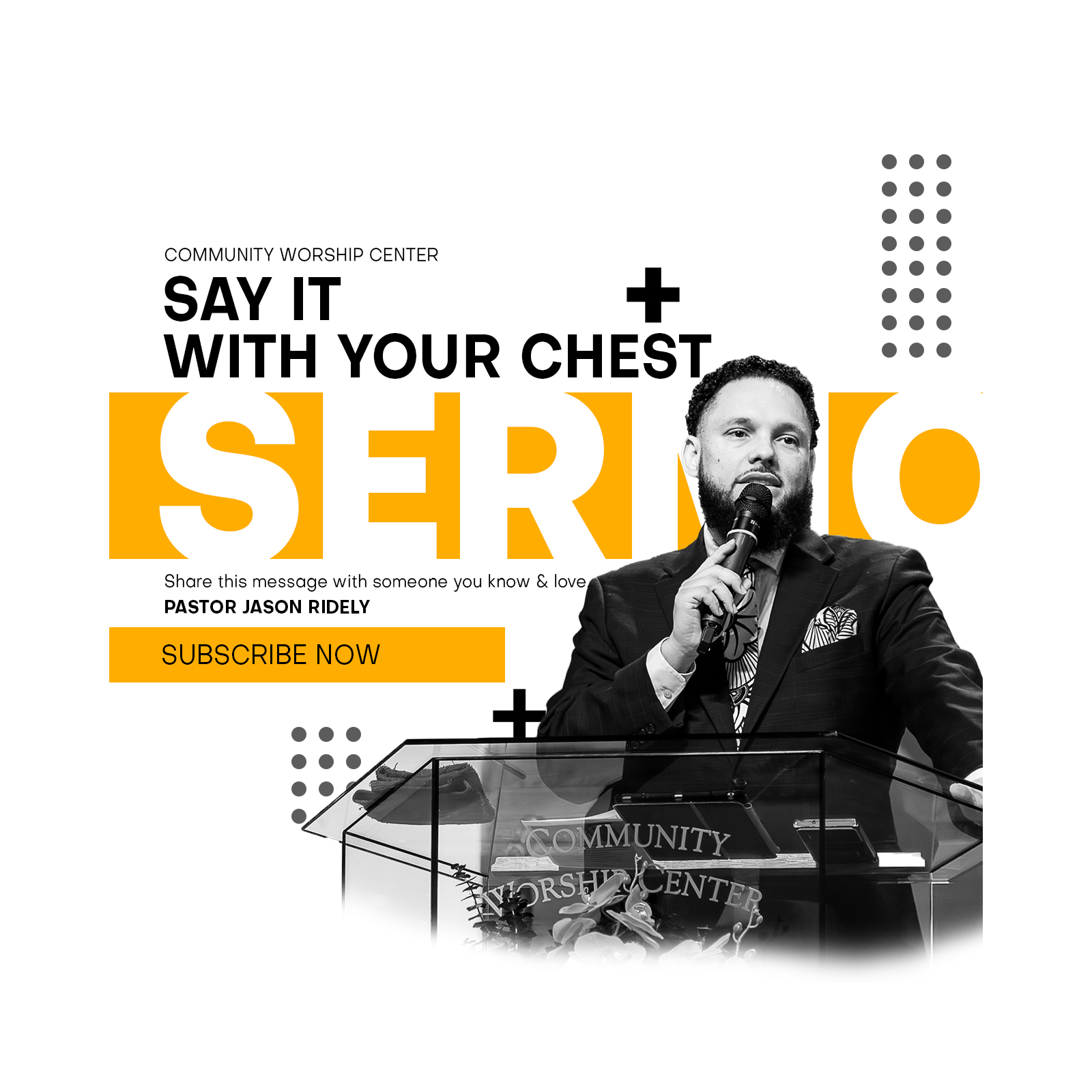 Say It With Your Chest | Jason Ridley