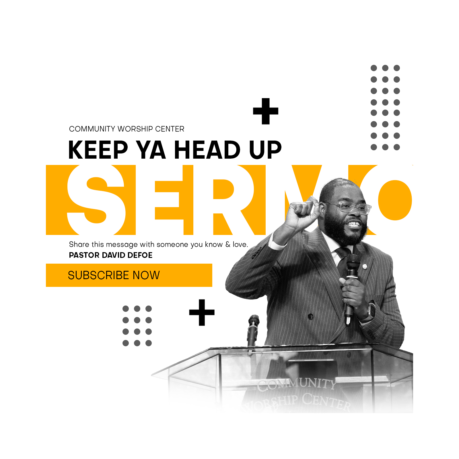 Keep Ya Head Up | Pastor David Defoe