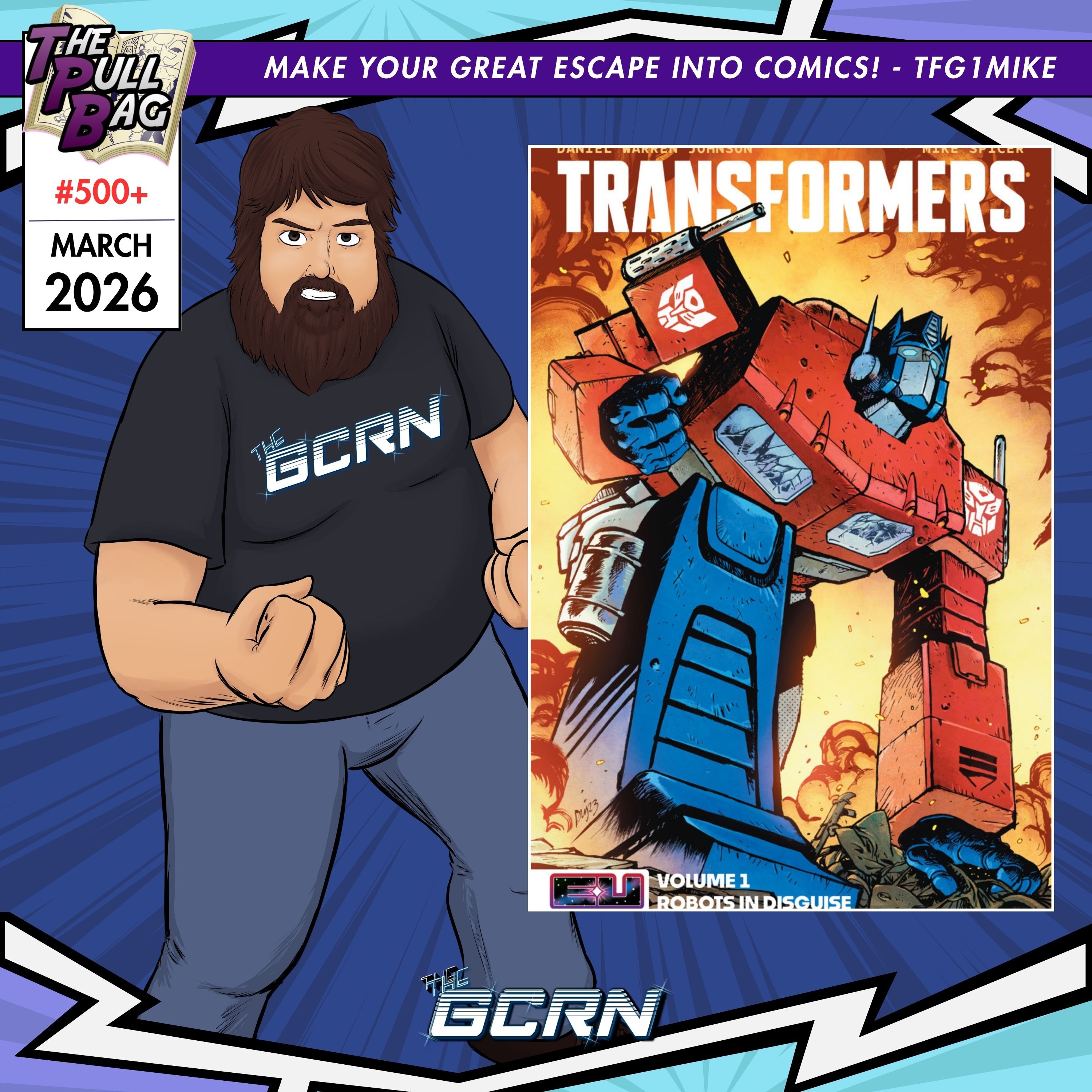 Skybound Entertainment’s Transformers Volume 1: Robots In Disguise! episode artwork