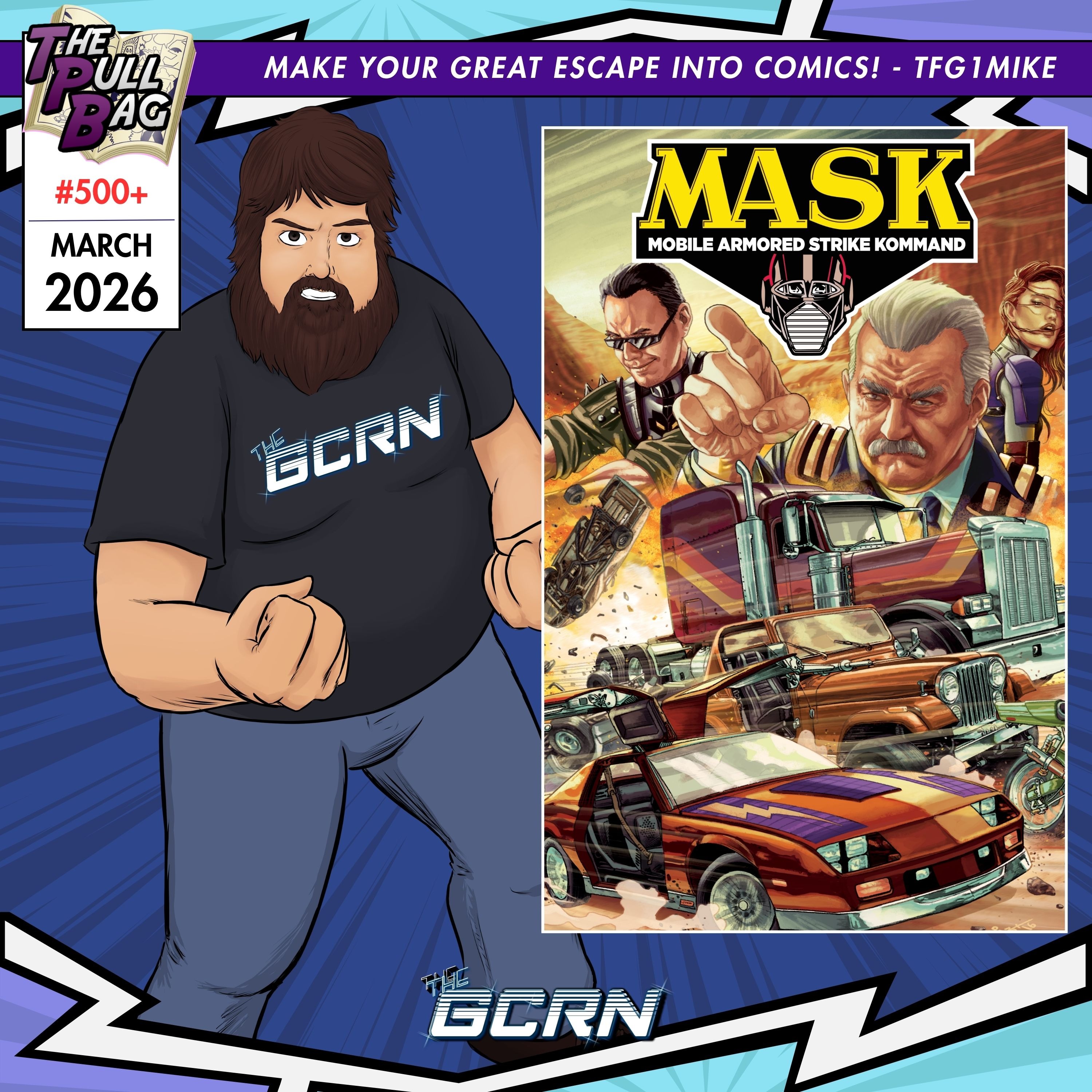 IDW Publishing’s M.A.S.K. - Mobile Armored Strike Kommand - Riding V.E.N.O.M.'s Trail! episode artwork