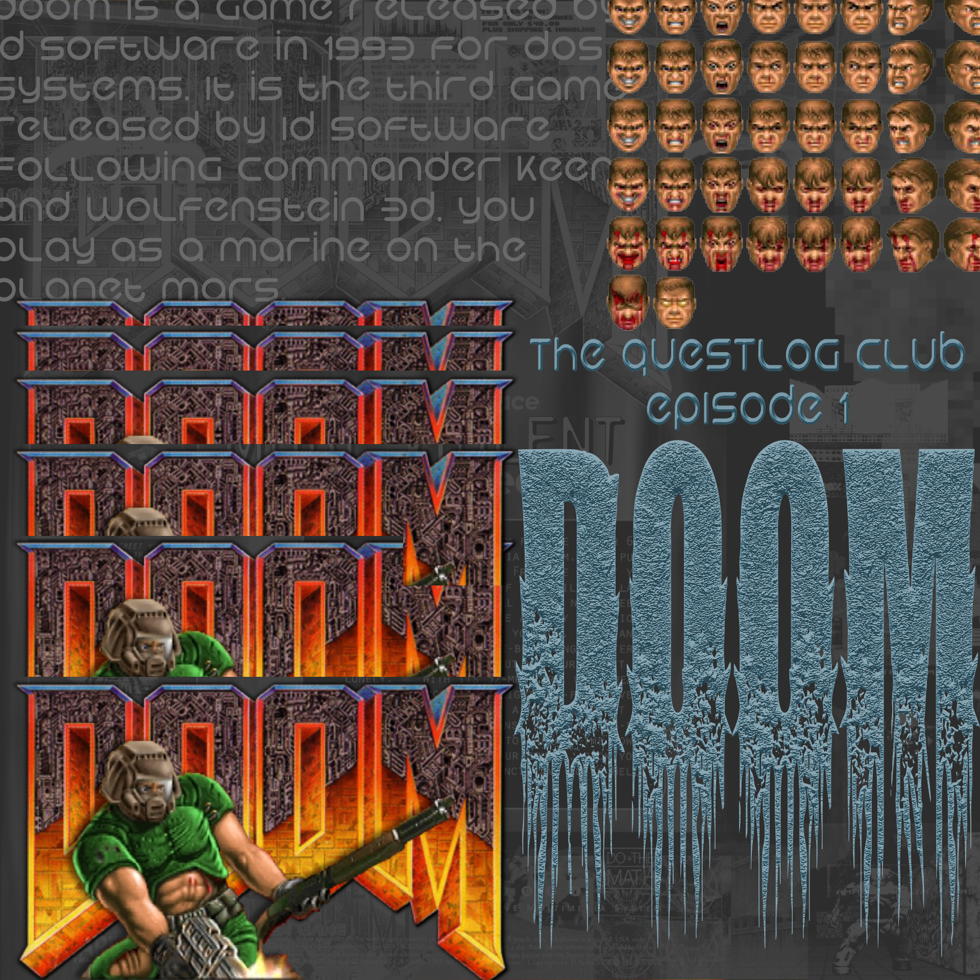 The Questlog Club - Episode 1: DOOM episode artwork