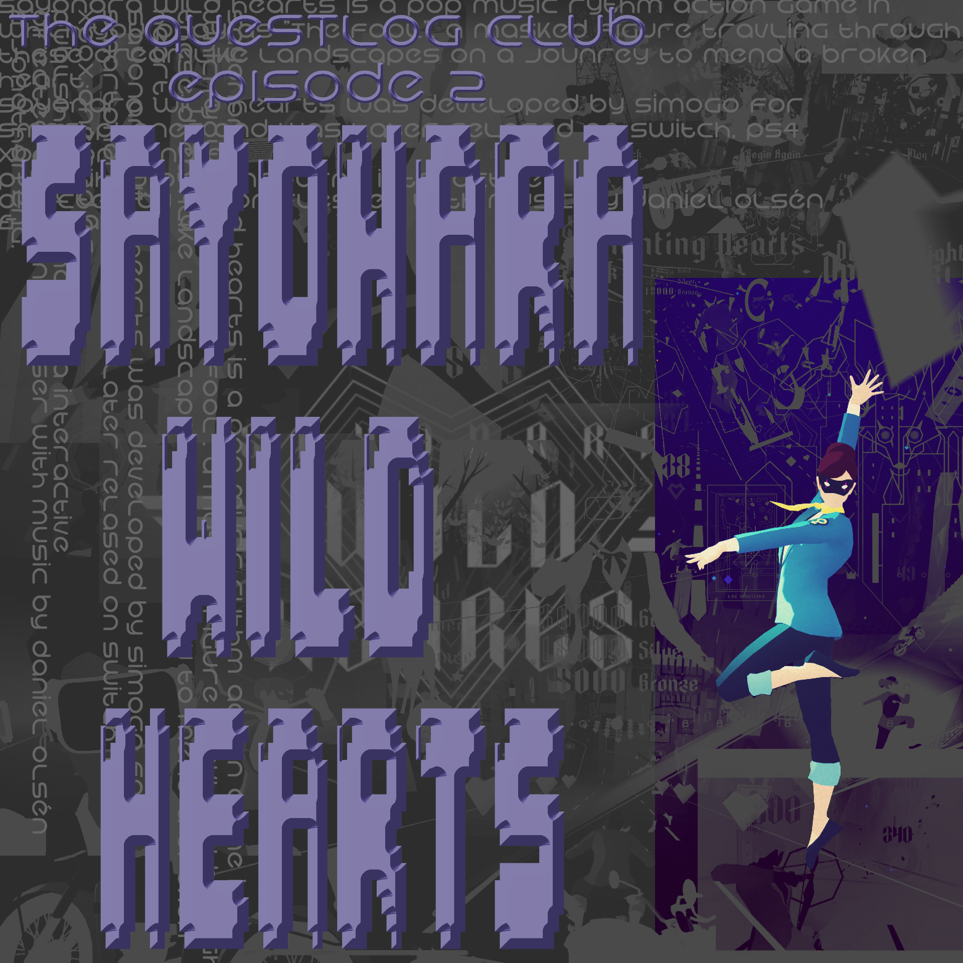 The Questlog Club - Episode 2: Sayonara Wild Hearts episode artwork