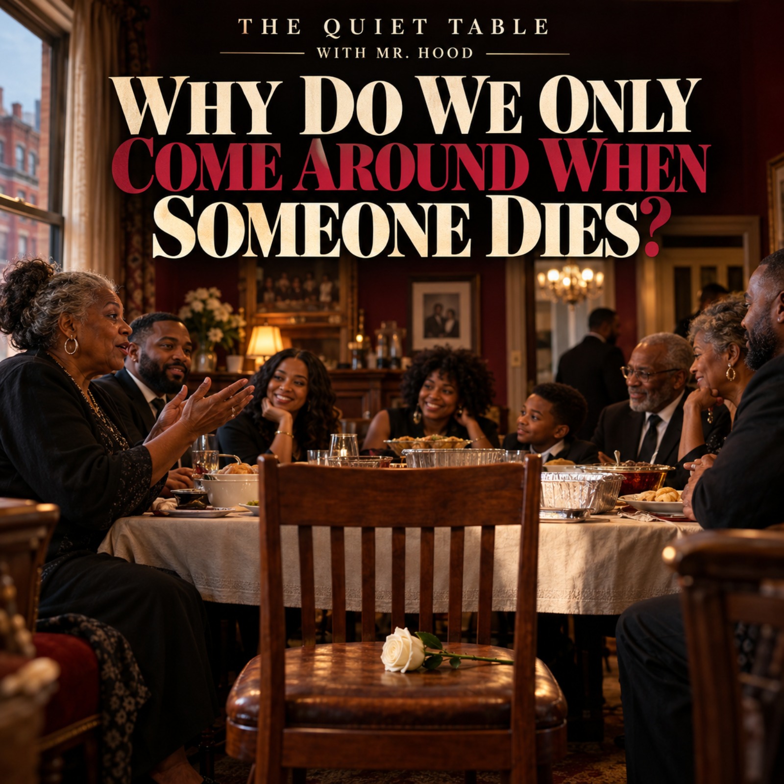 Why Do We Only Come Around When Someone Dies episode artwork