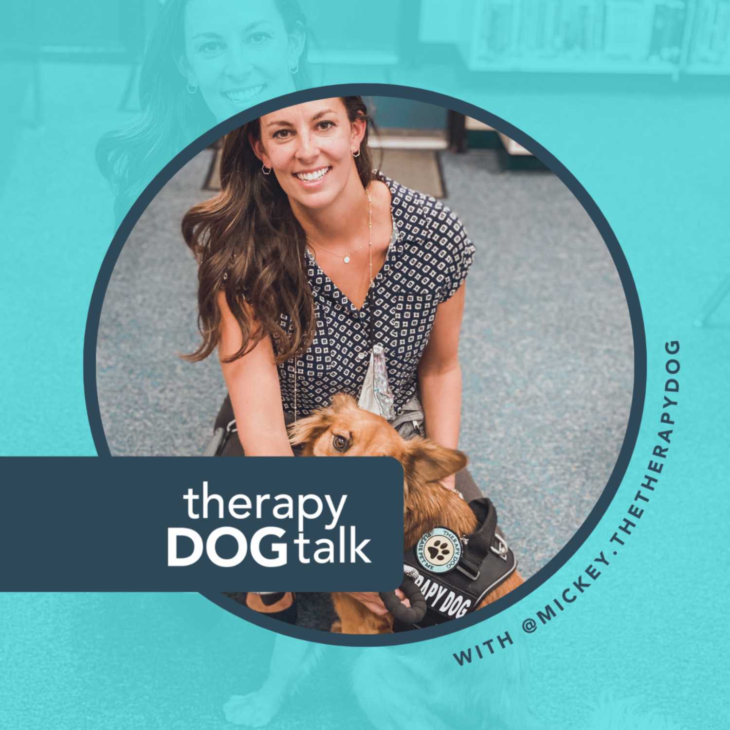 Bree + Mickey: A School Therapy Dog team in California.