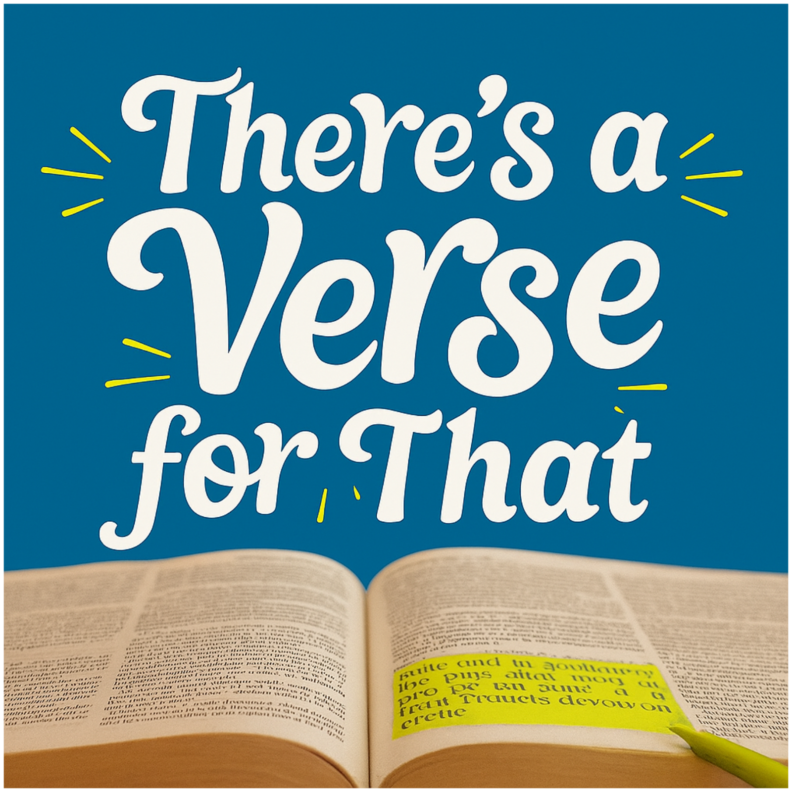 There’s a Verse for That