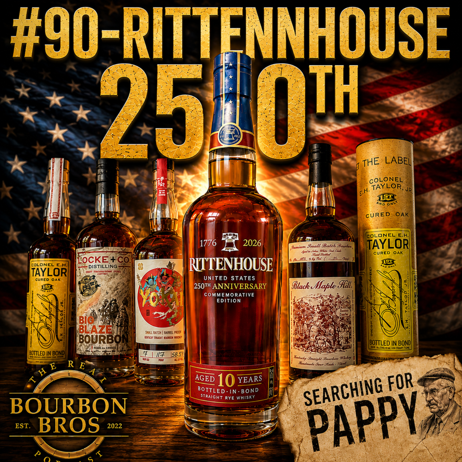 #90-Rittenhouse 250th episode artwork